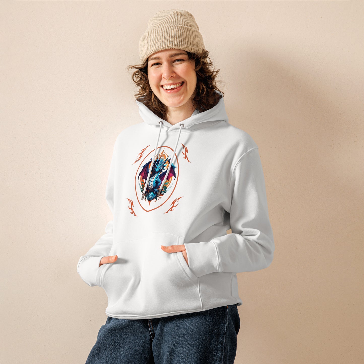 Moletom com capuz eco-friendly unissex
