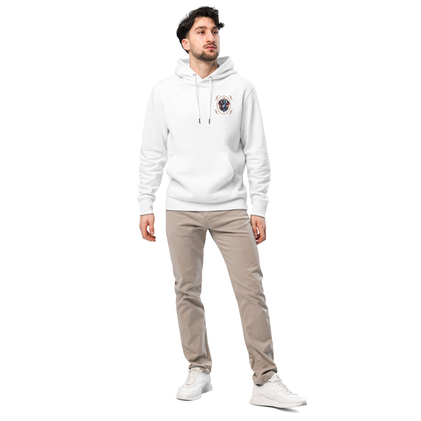 Moletom com capuz eco-friendly unissex