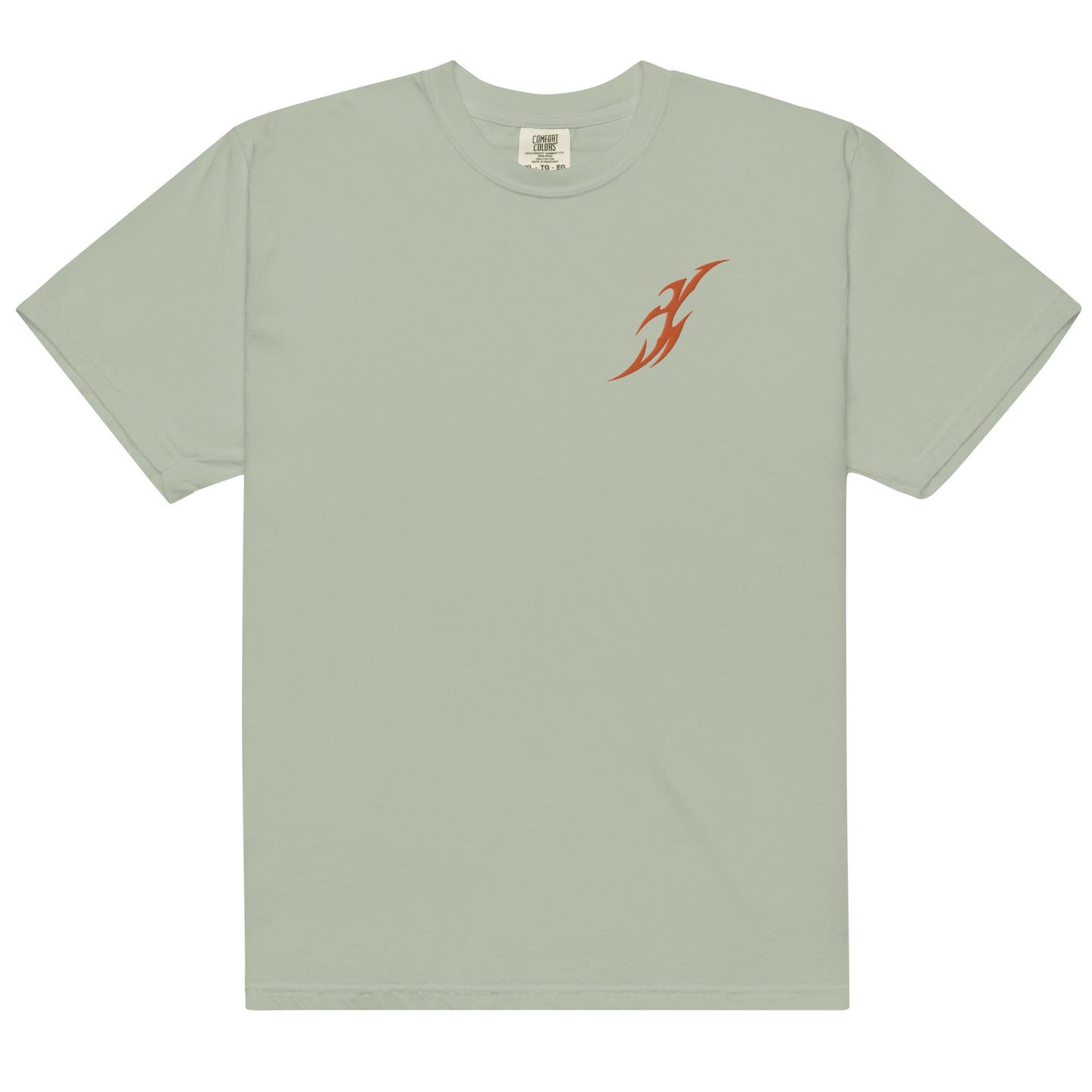 Camiseta grossa de tecido tingido unissex