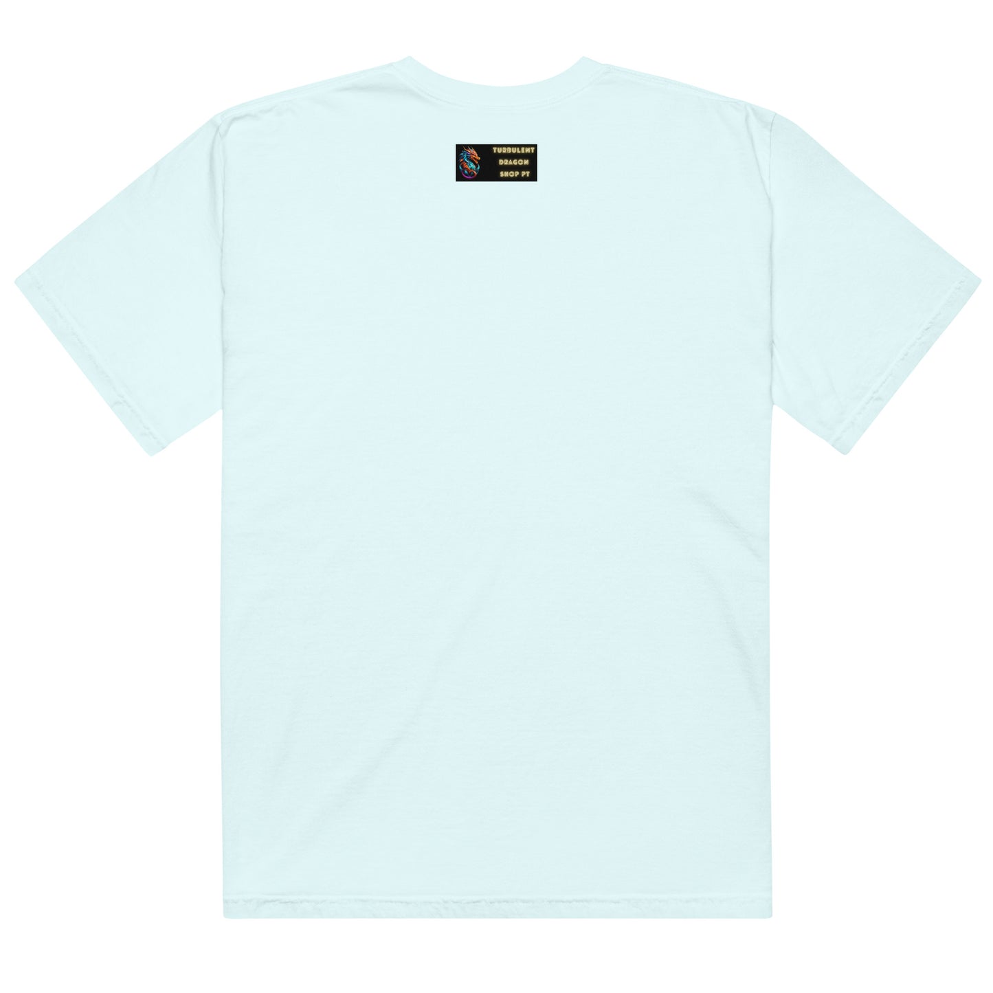 Camiseta grossa de tecido tingido unissex