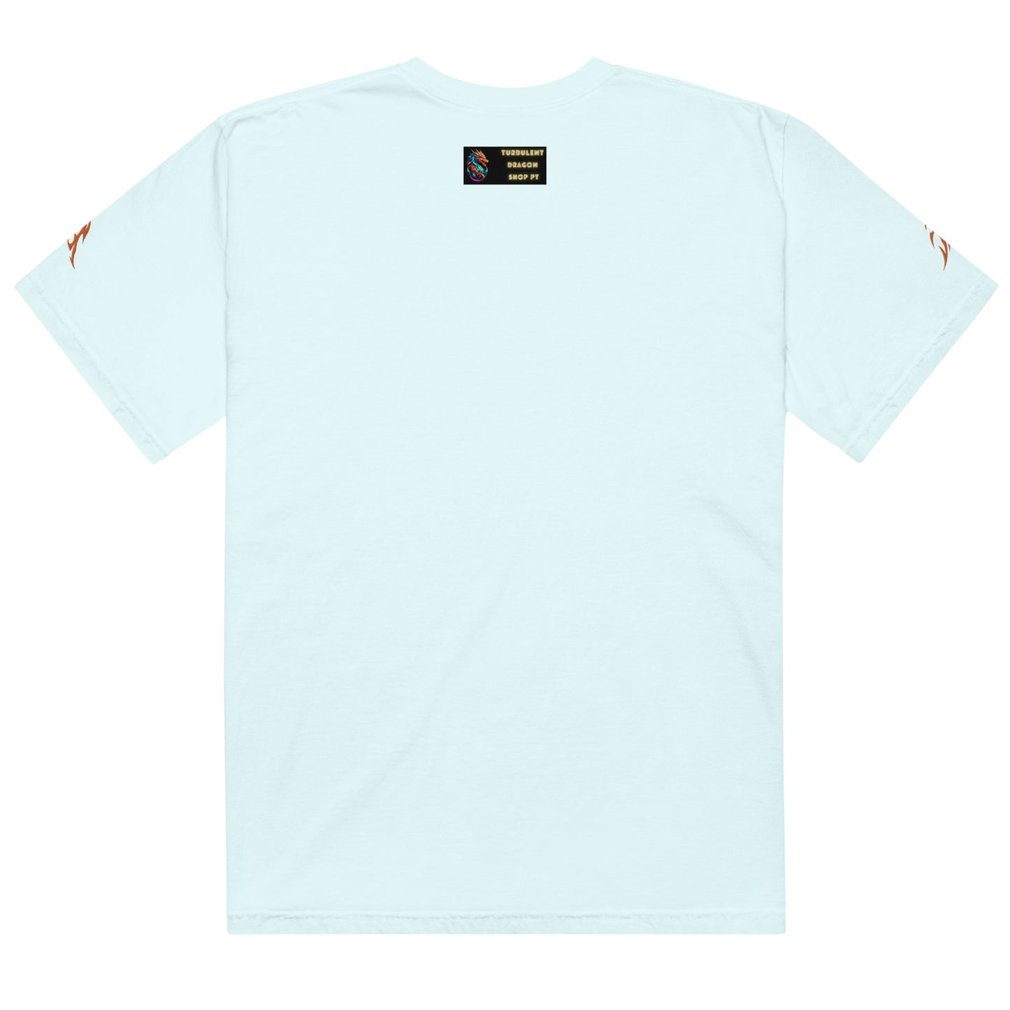 Camiseta grossa de tecido tingido unissex