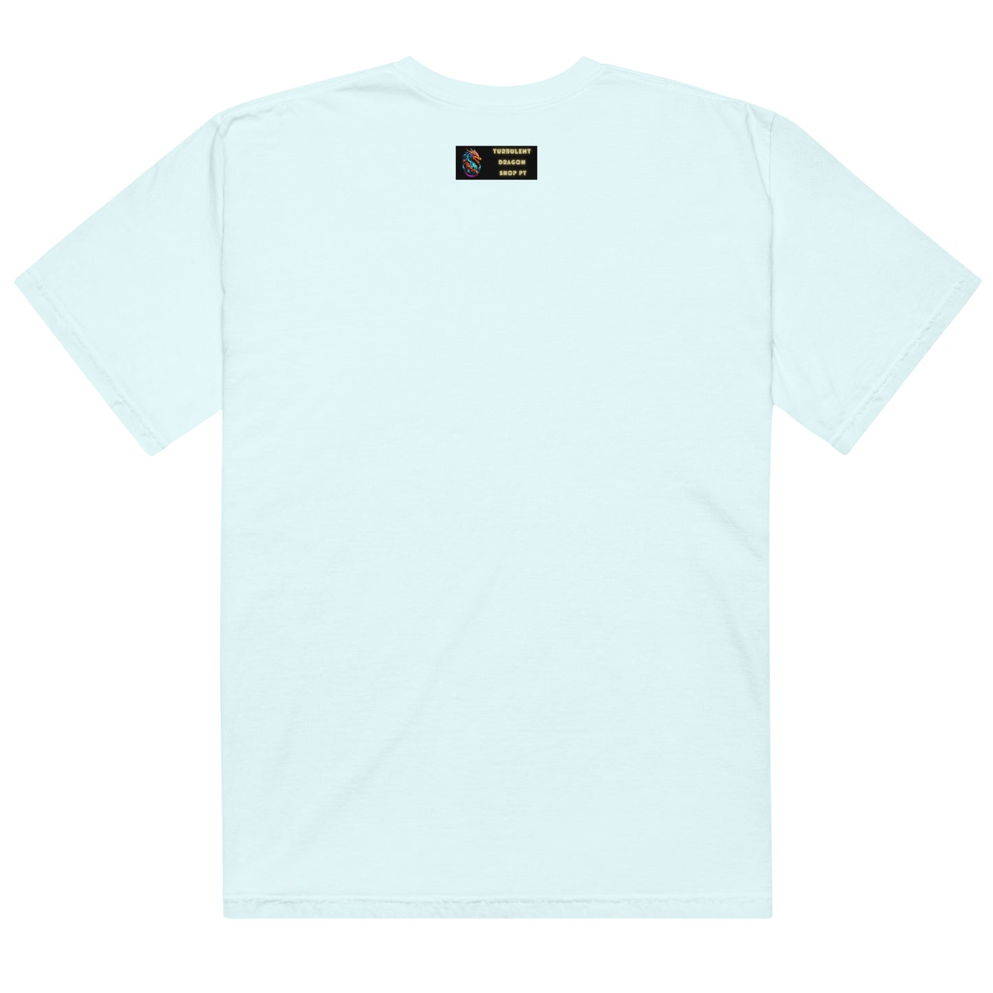Camiseta grossa de tecido tingido unissex