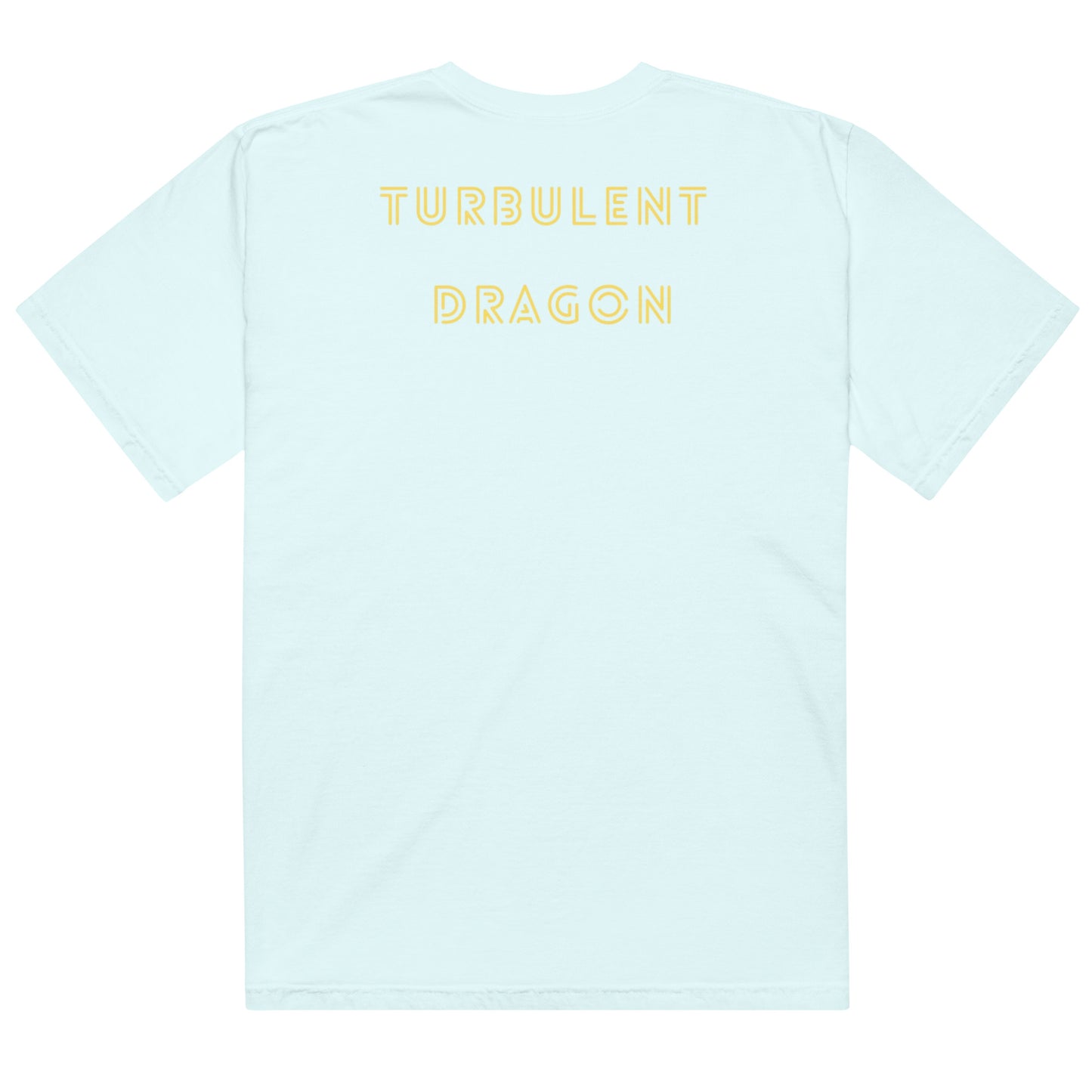 Camiseta grossa de tecido tingido unissex