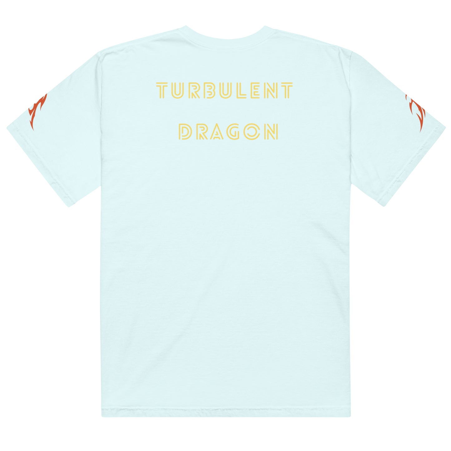 Camiseta grossa de tecido tingido unissex