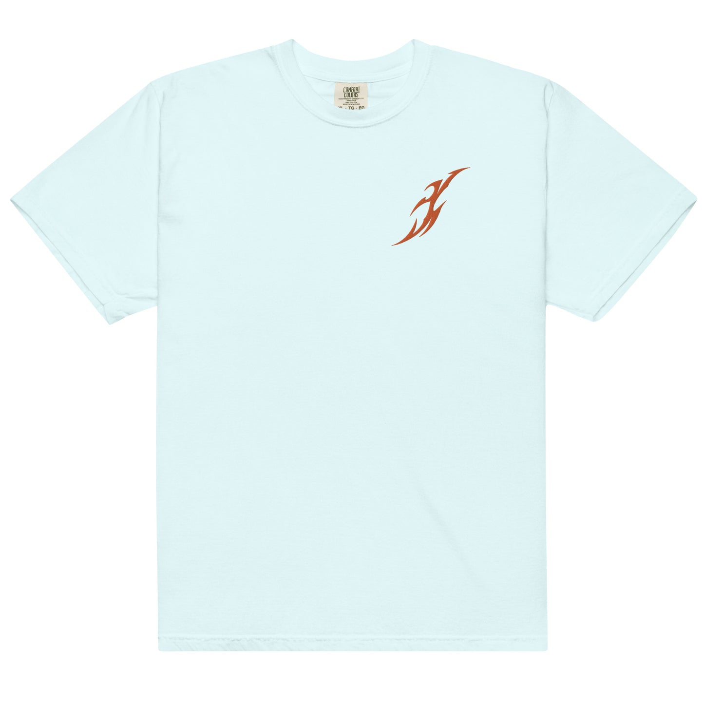 Camiseta grossa de tecido tingido unissex