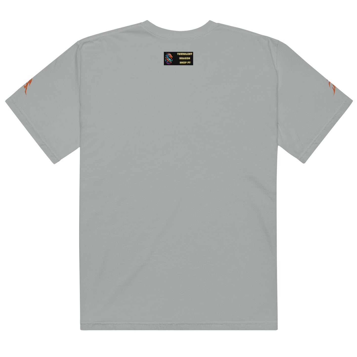Camiseta grossa de tecido tingido unissex