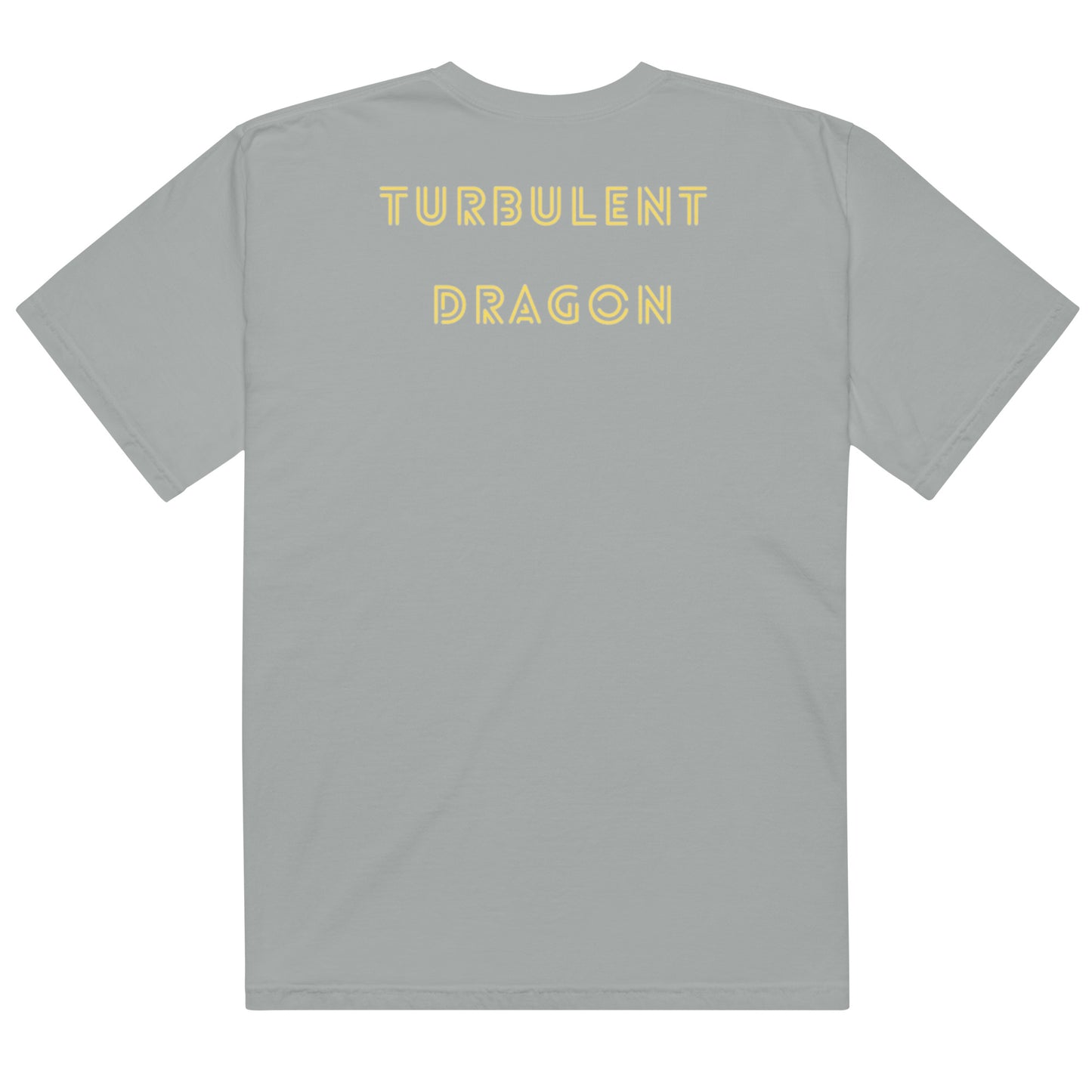 Camiseta grossa de tecido tingido unissex