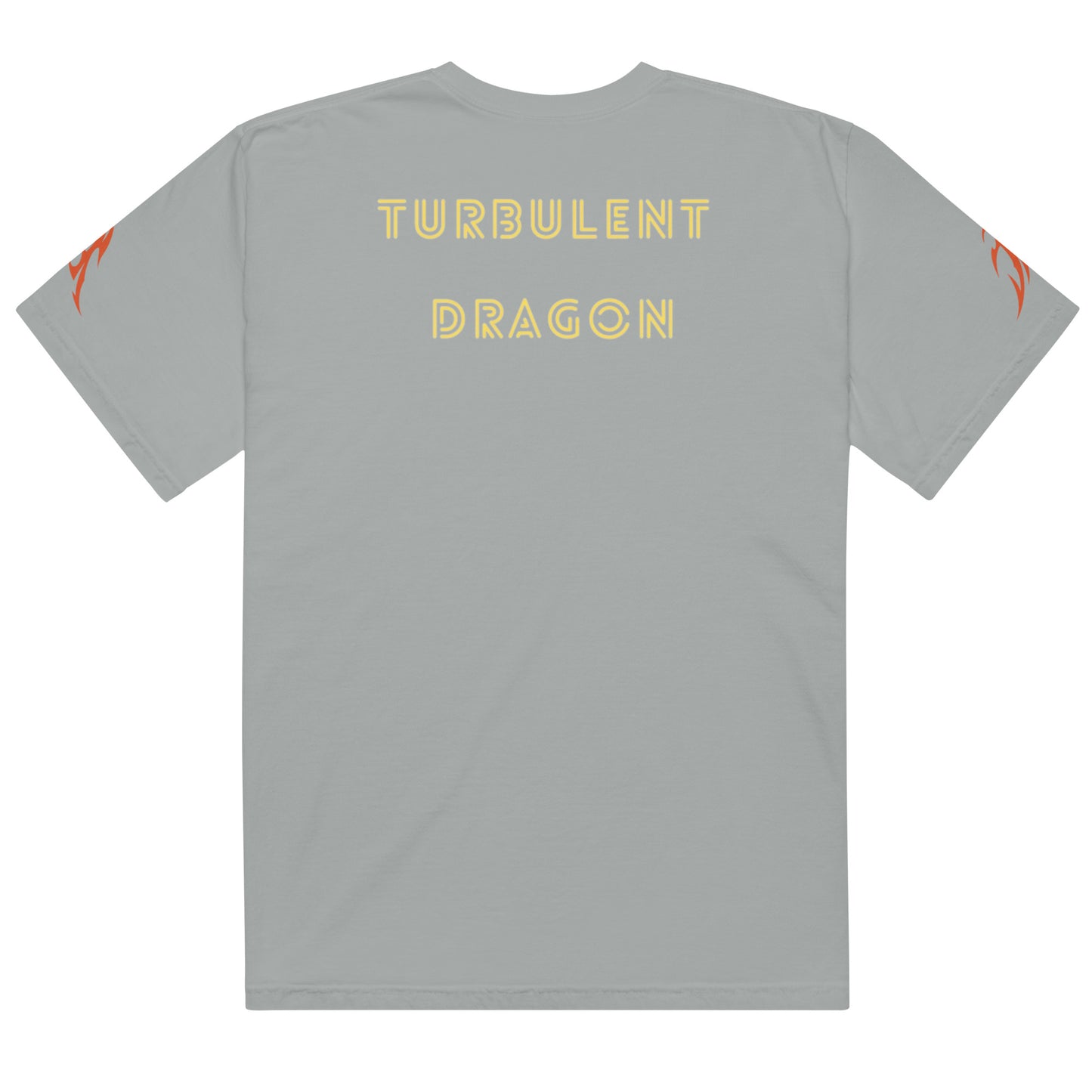 Camiseta grossa de tecido tingido unissex