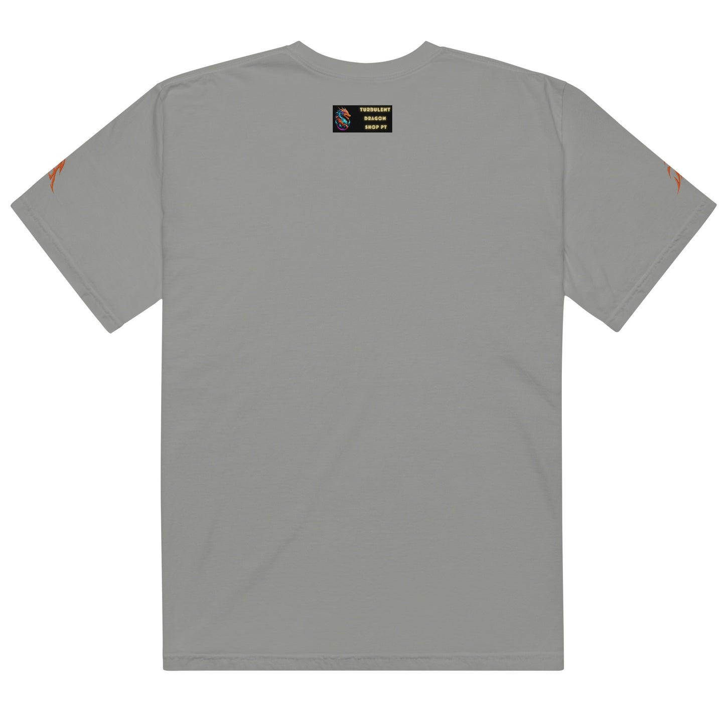 Camiseta grossa de tecido tingido unissex