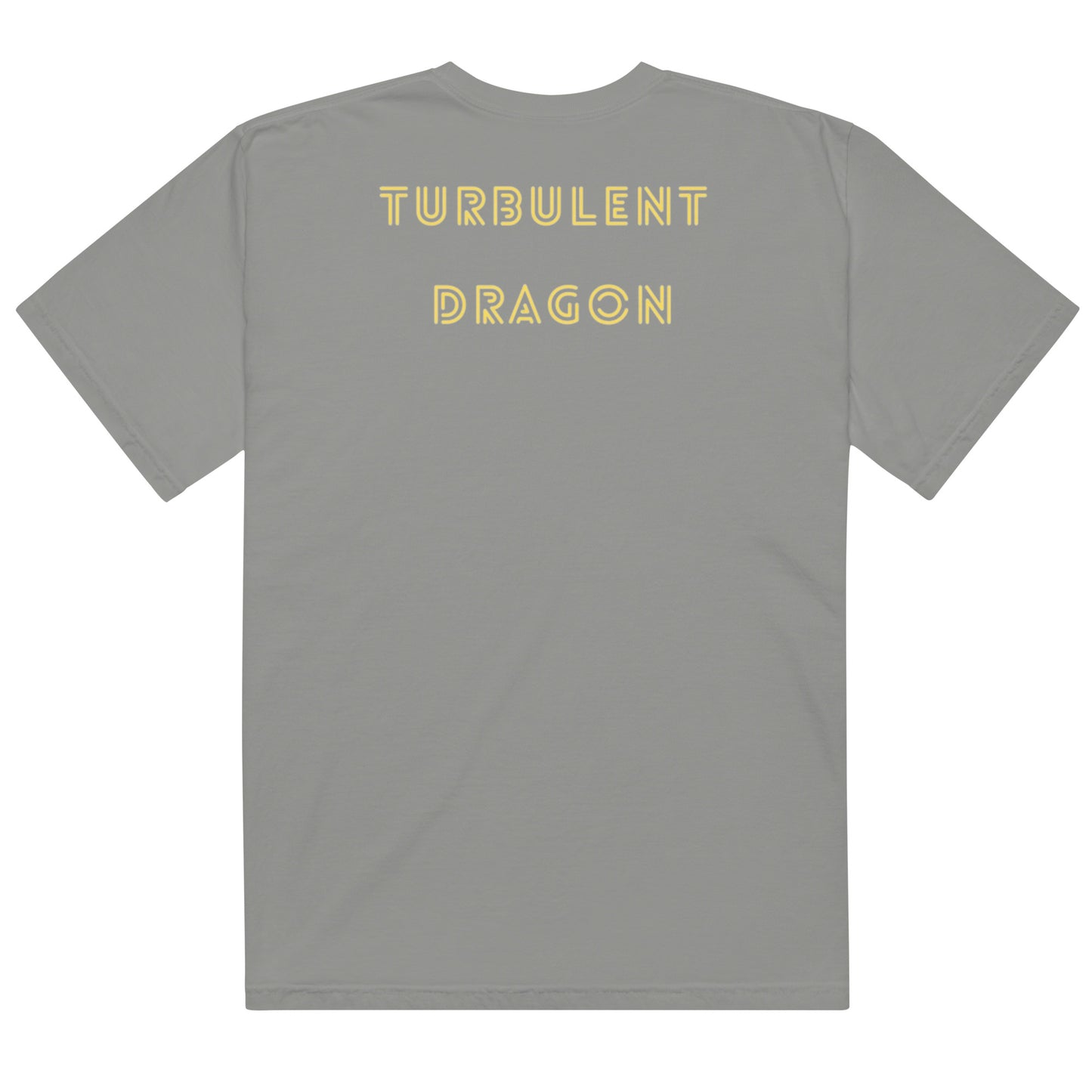 Camiseta grossa de tecido tingido unissex