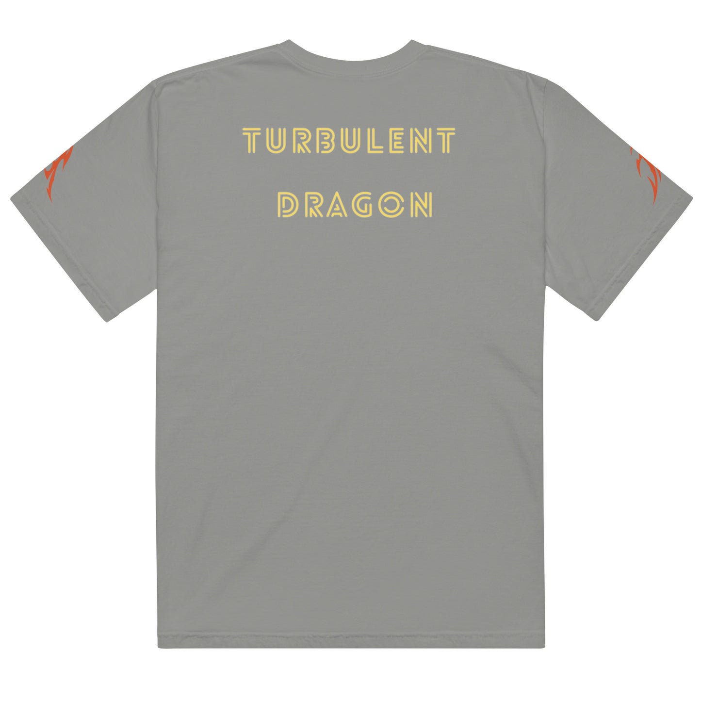 Camiseta grossa de tecido tingido unissex
