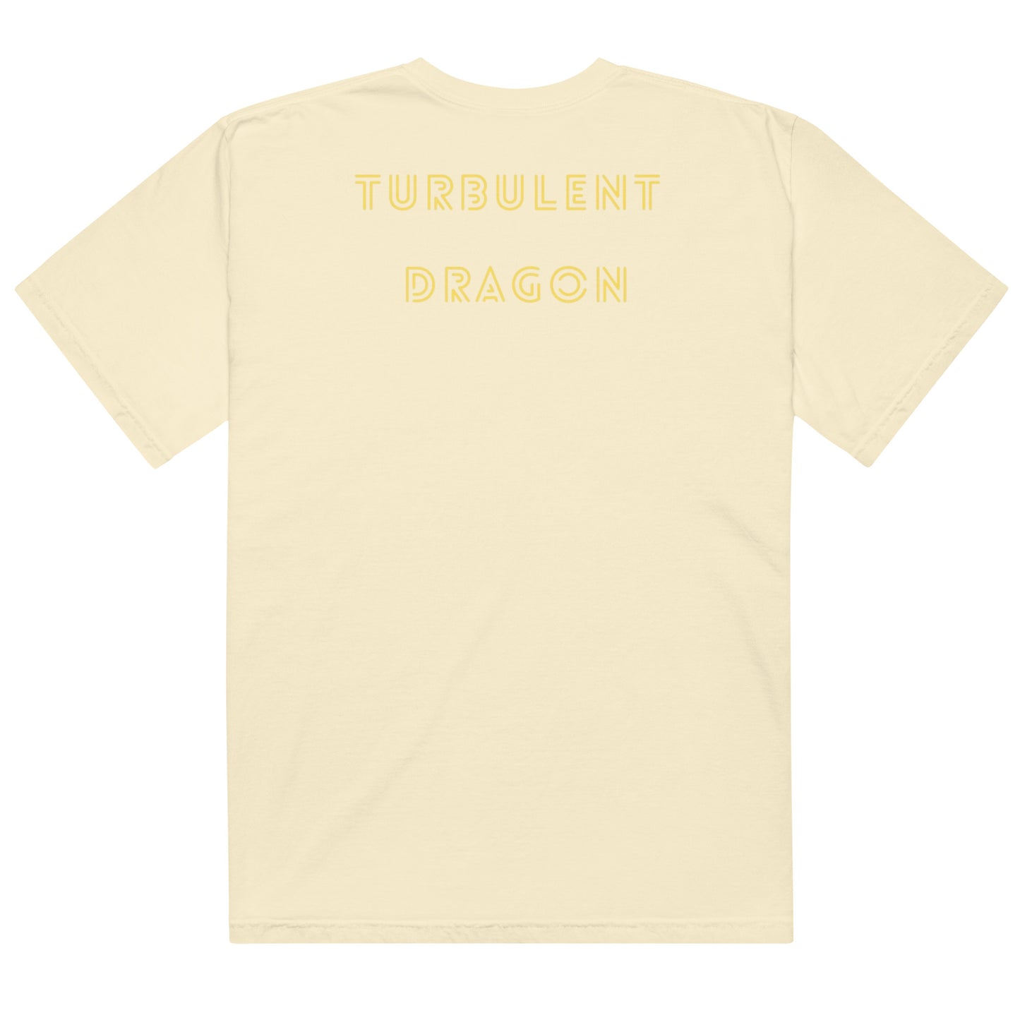 Camiseta grossa de tecido tingido unissex