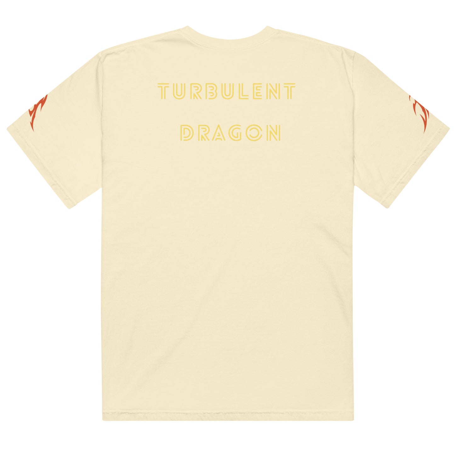 Camiseta grossa de tecido tingido unissex