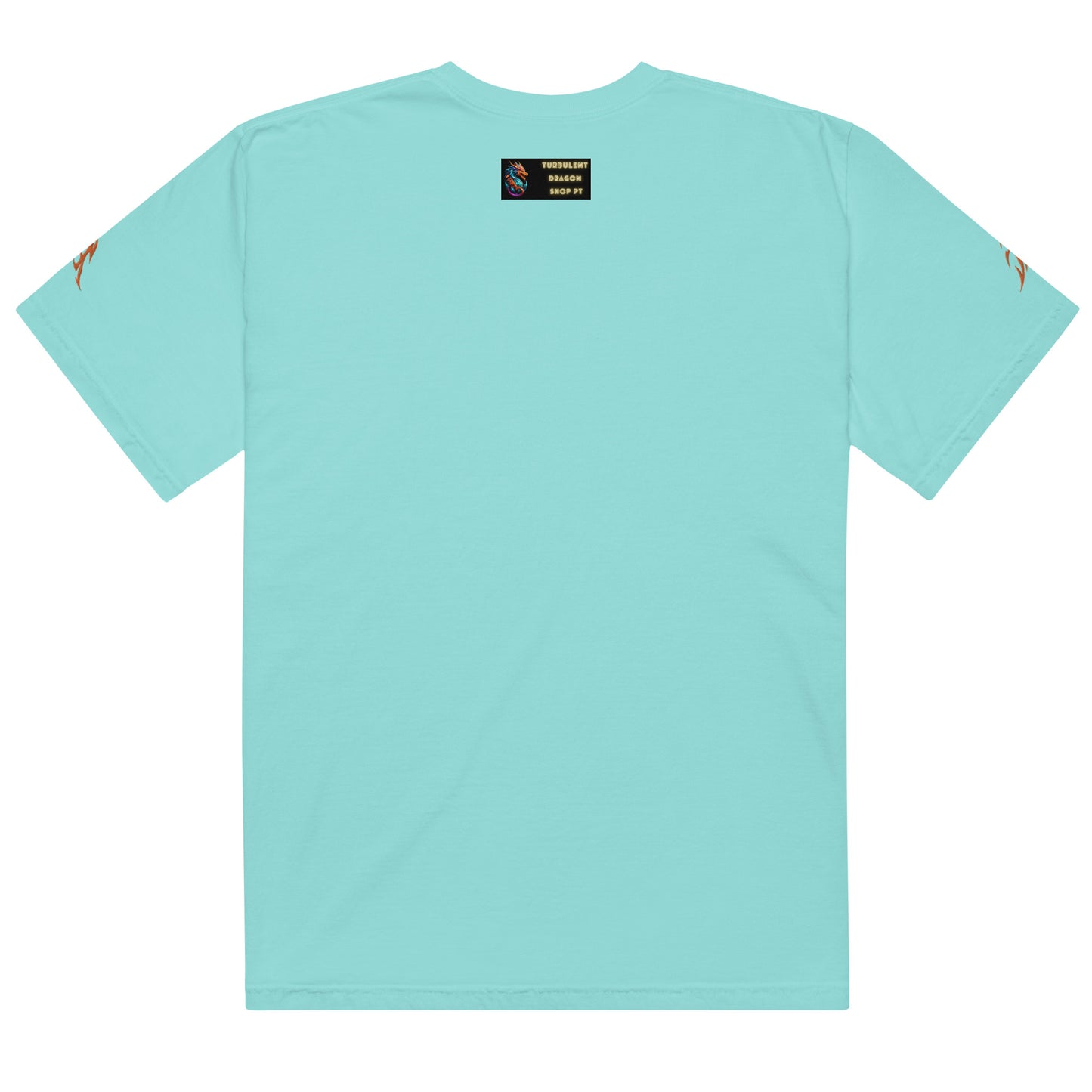 Camiseta grossa de tecido tingido unissex