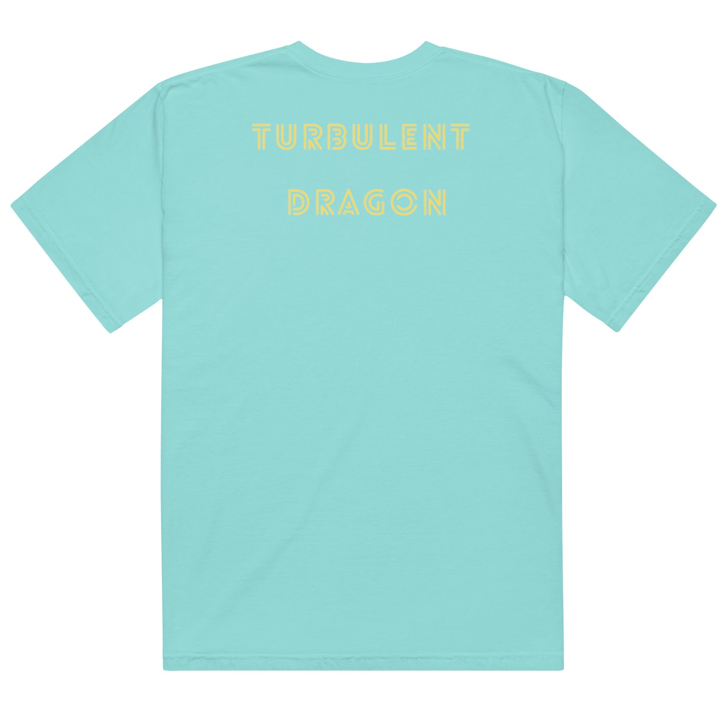 Camiseta grossa de tecido tingido unissex