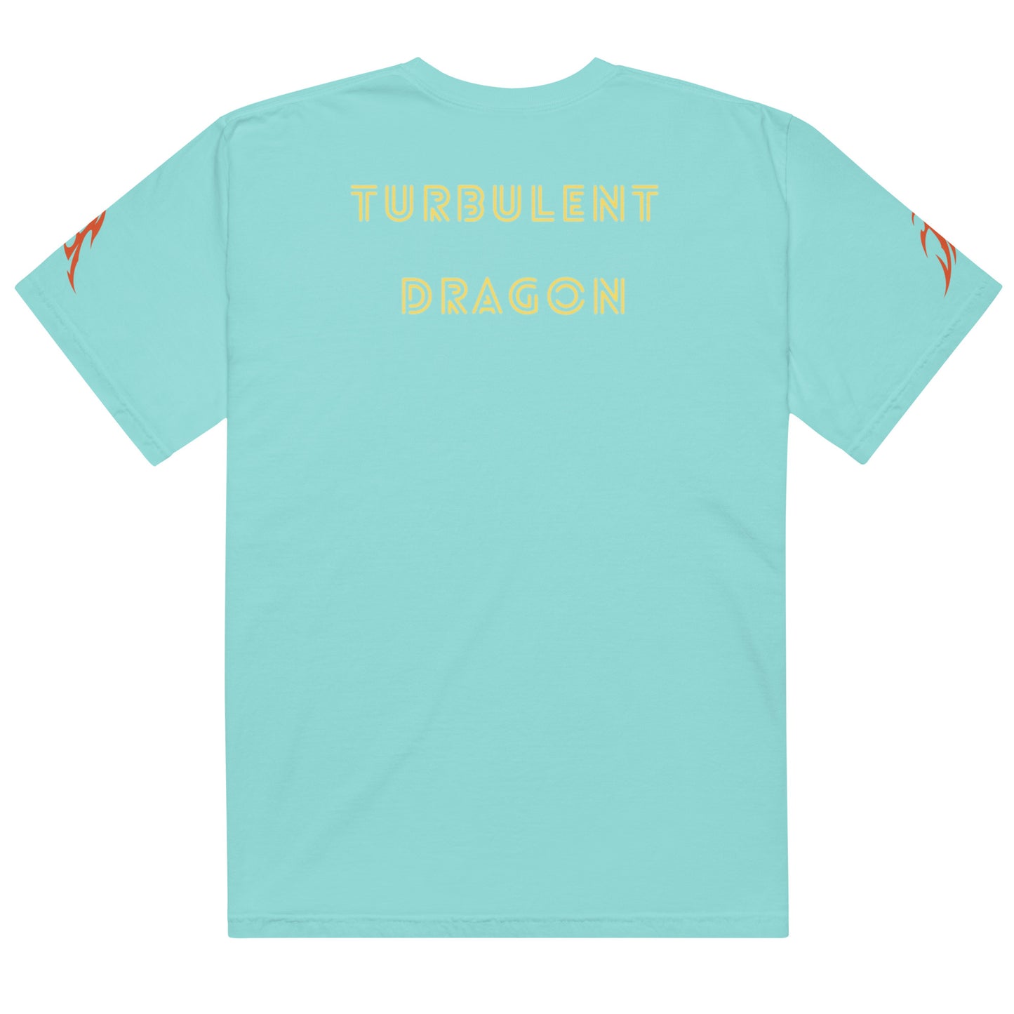 Camiseta grossa de tecido tingido unissex