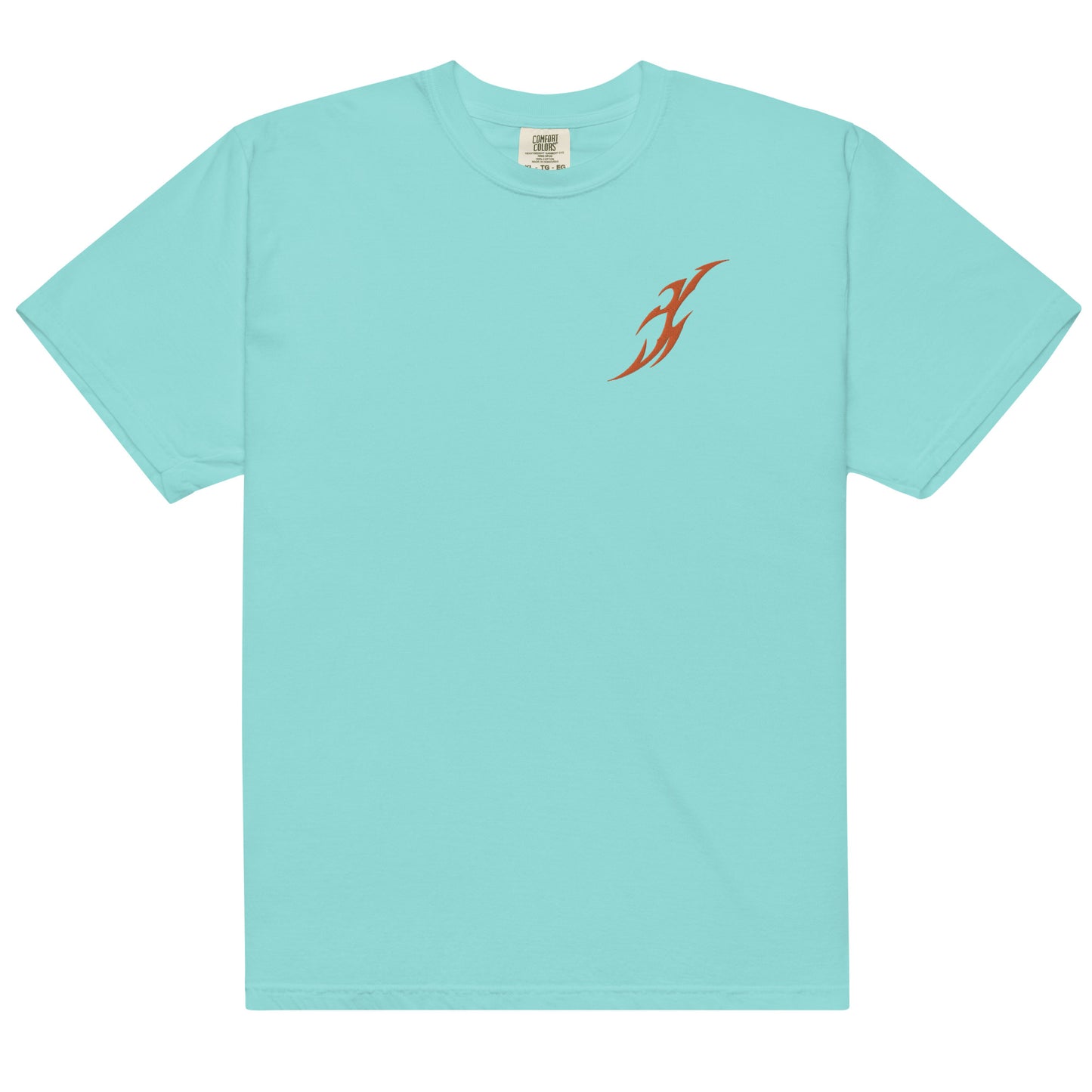 Camiseta grossa de tecido tingido unissex
