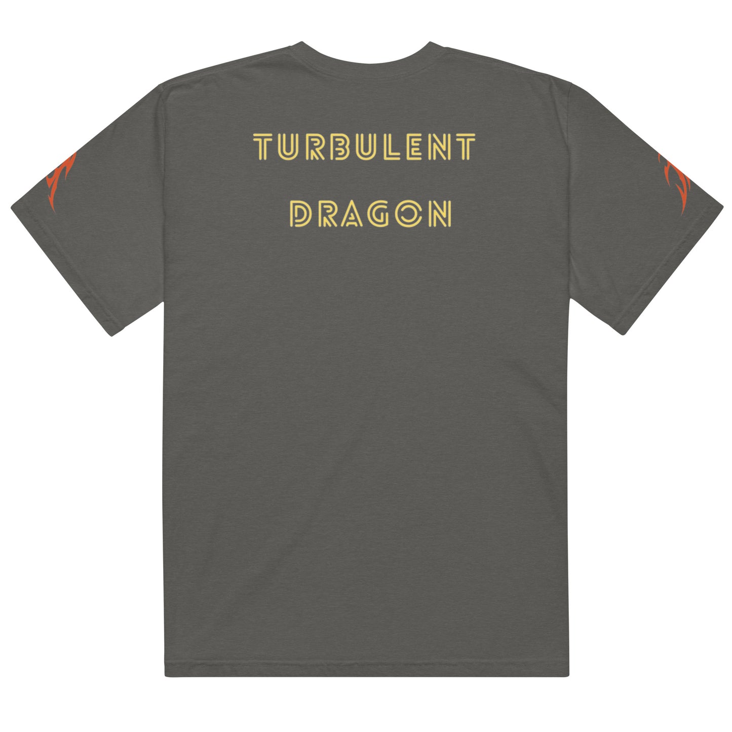 Camiseta grossa de tecido tingido unissex