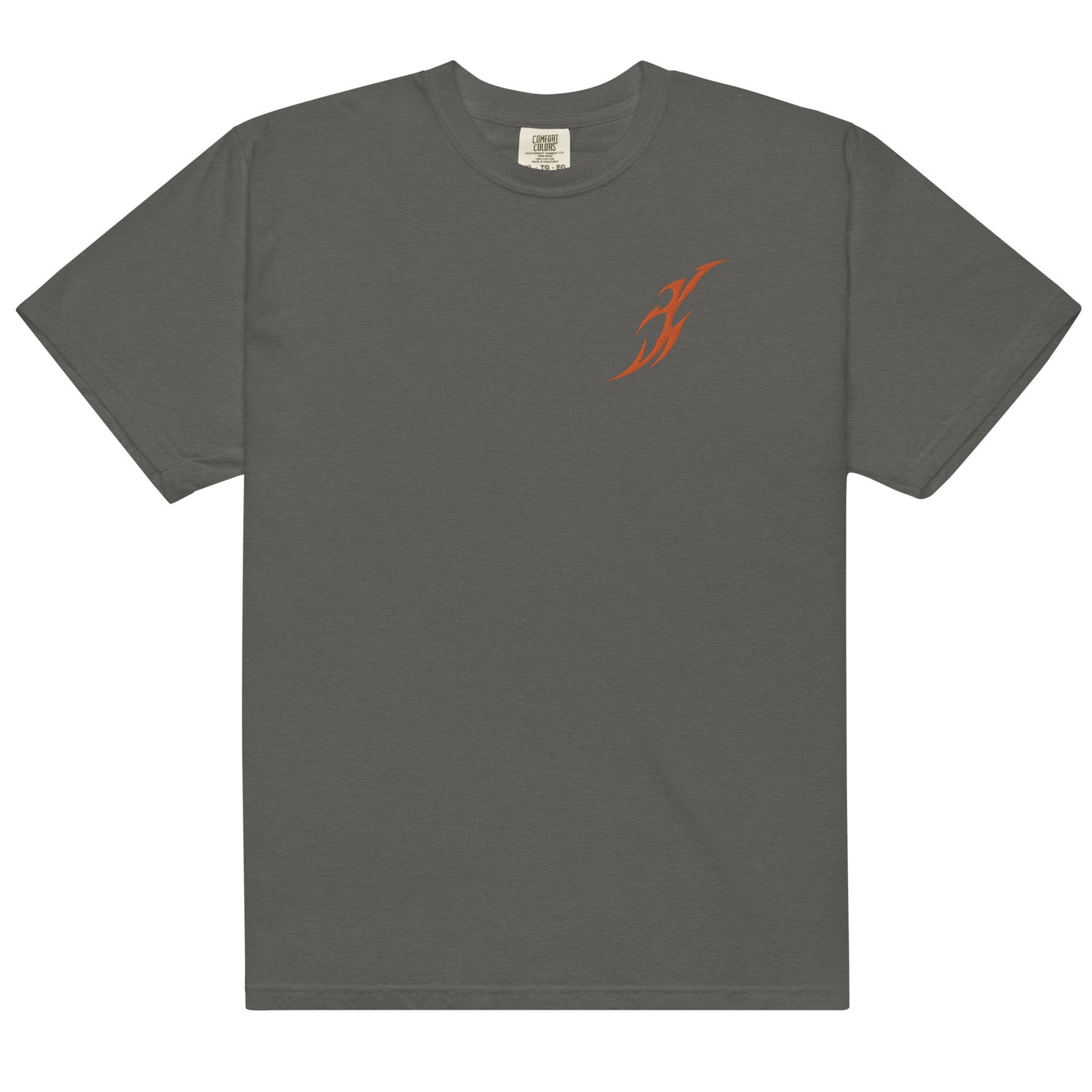 Camiseta grossa de tecido tingido unissex