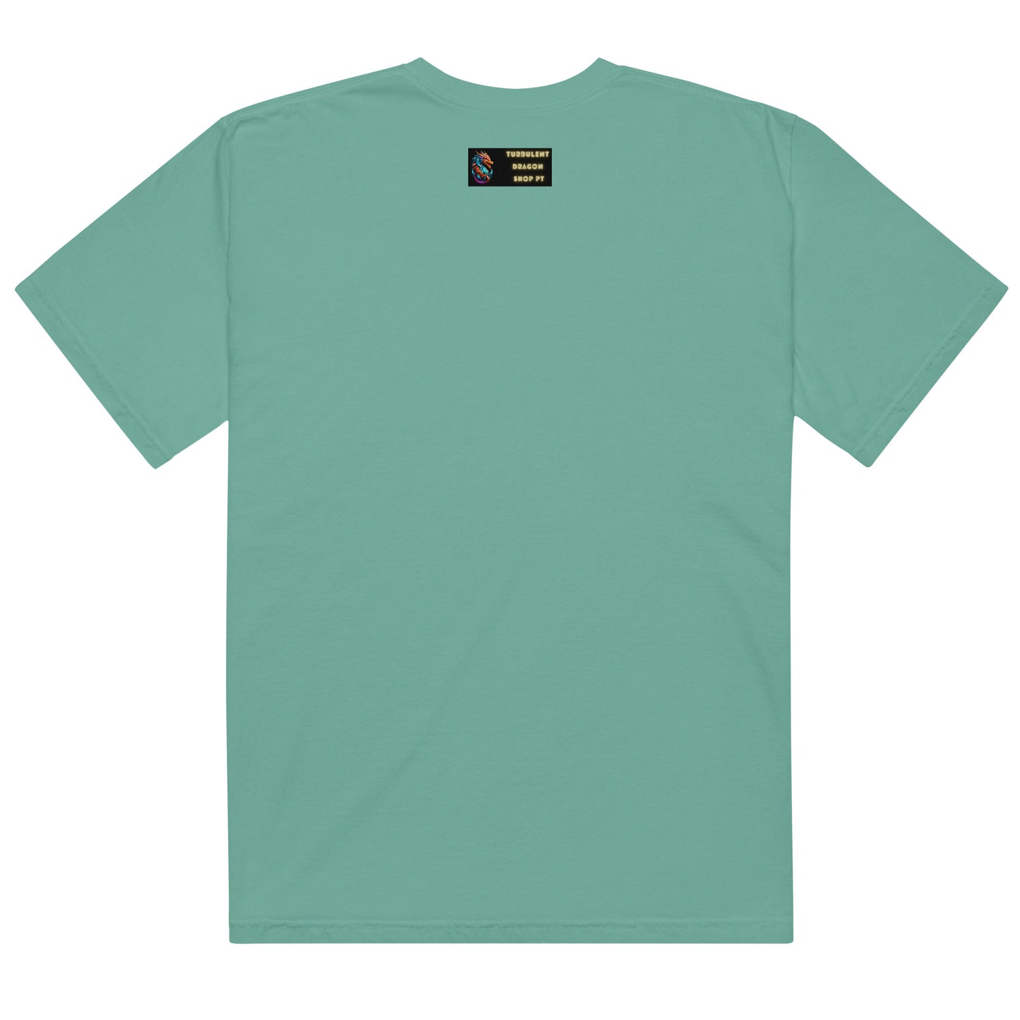 Camiseta grossa de tecido tingido unissex