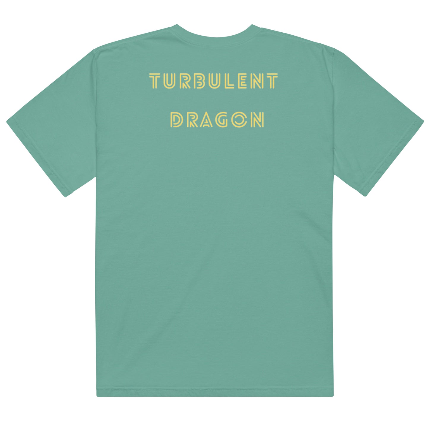 Camiseta grossa de tecido tingido unissex