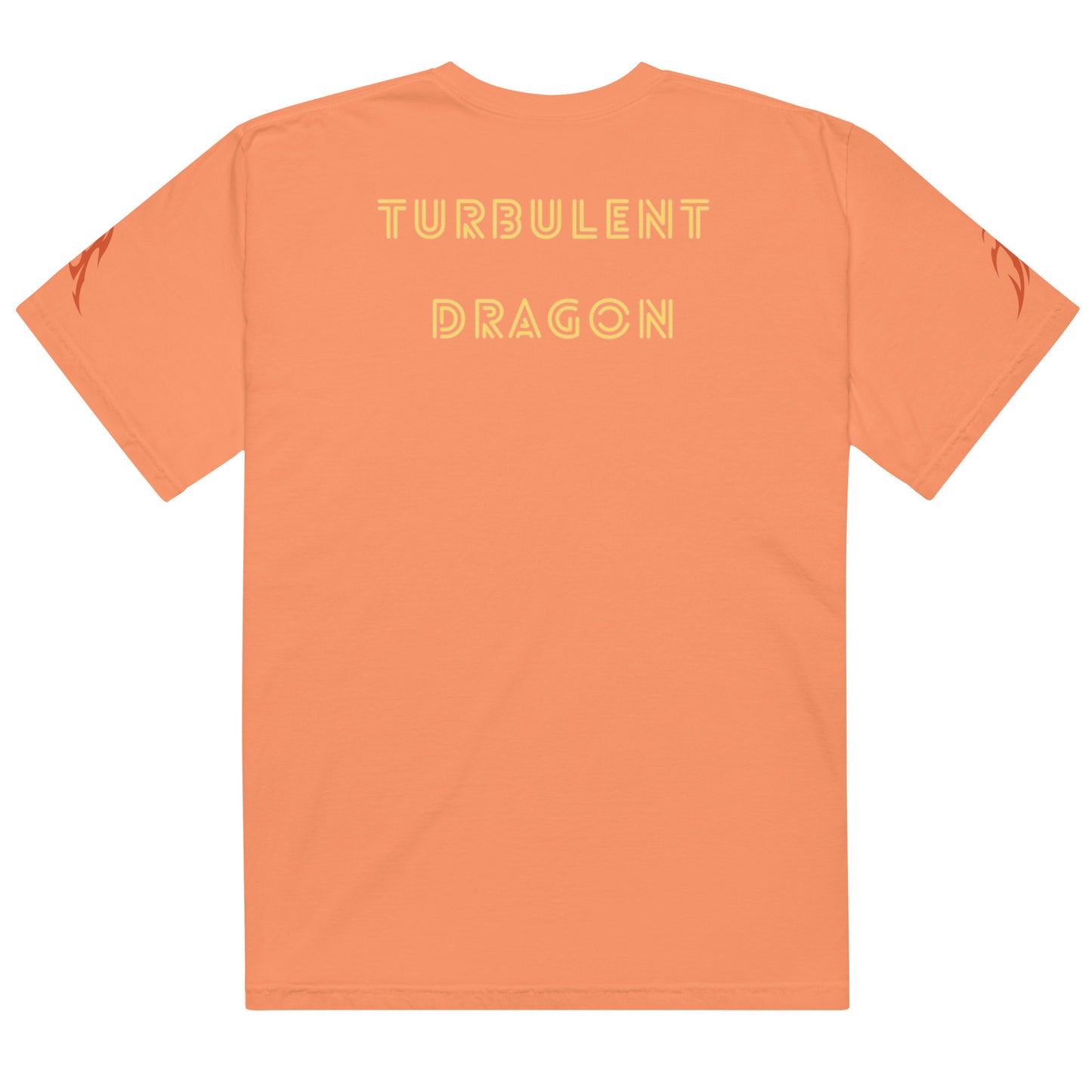 Camiseta grossa de tecido tingido unissex
