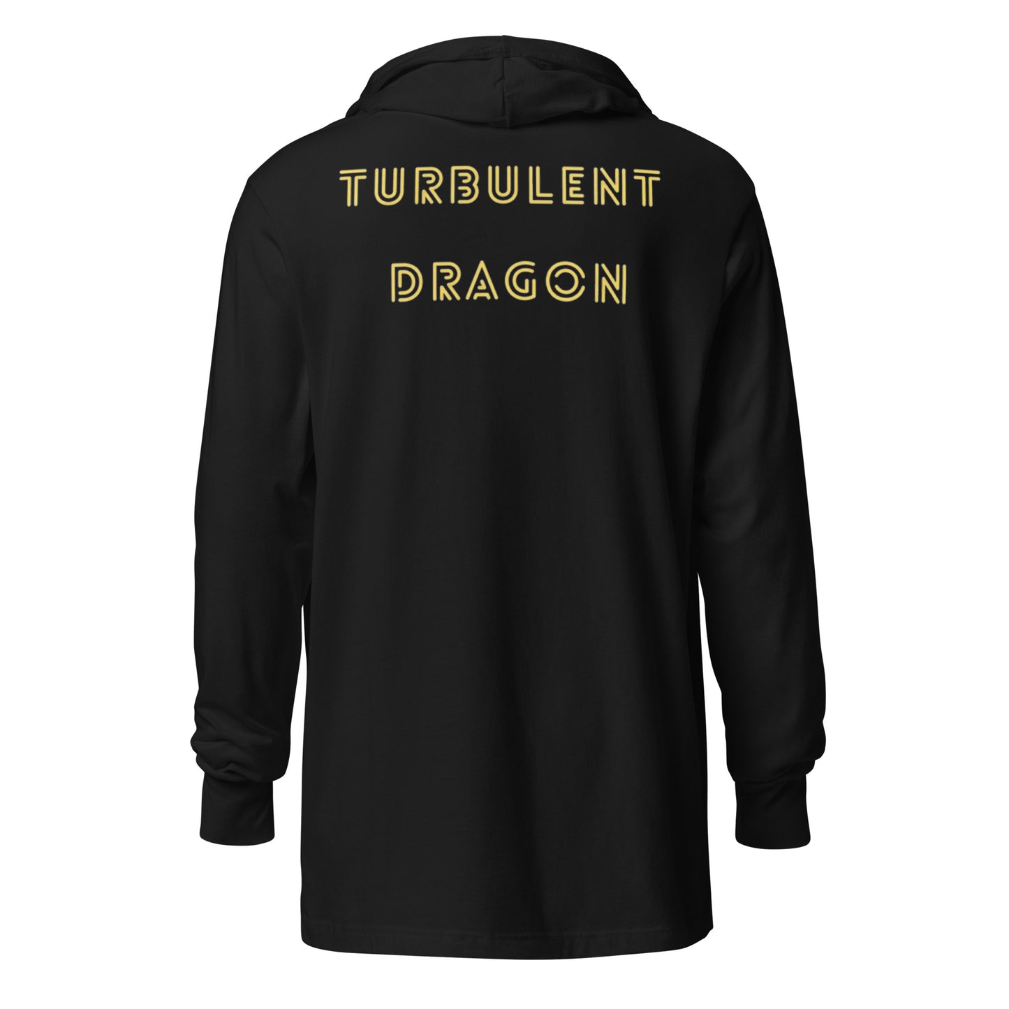 Camiseta de manga longa com capuz