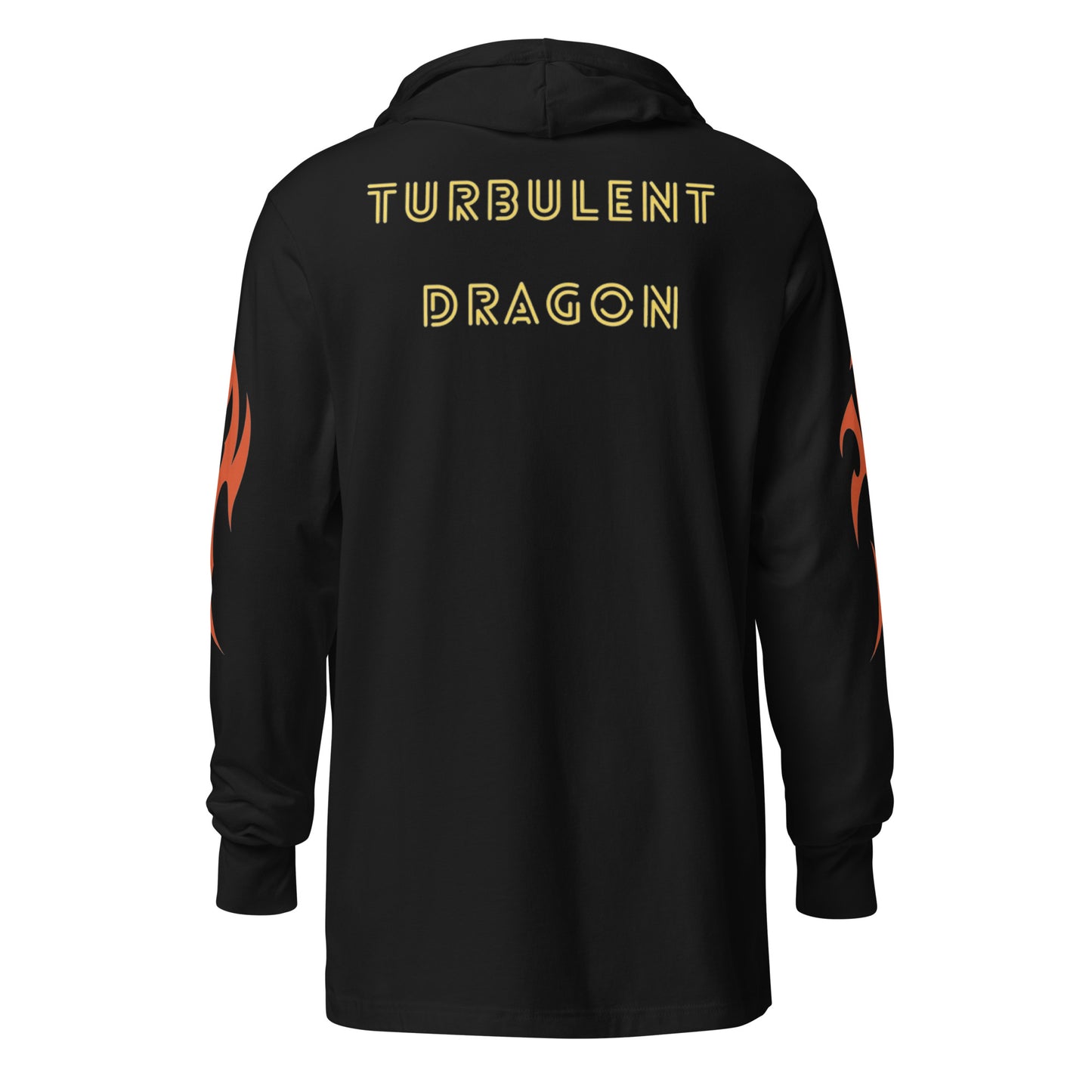 Camiseta de manga longa com capuz