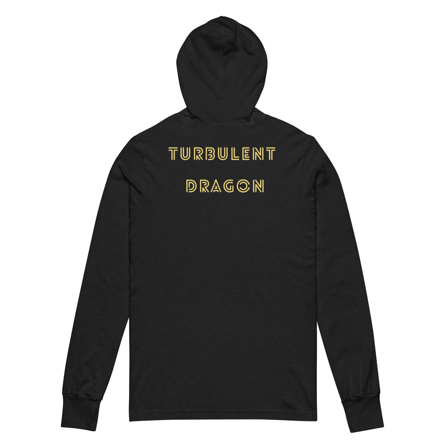 Camiseta de manga longa com capuz