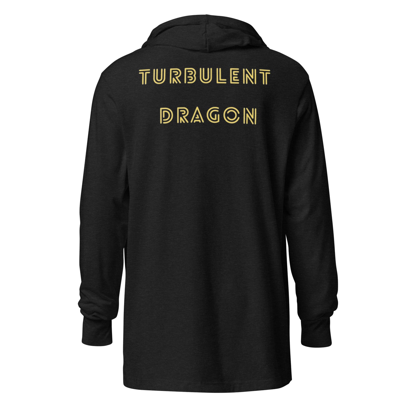 Camiseta de manga longa com capuz