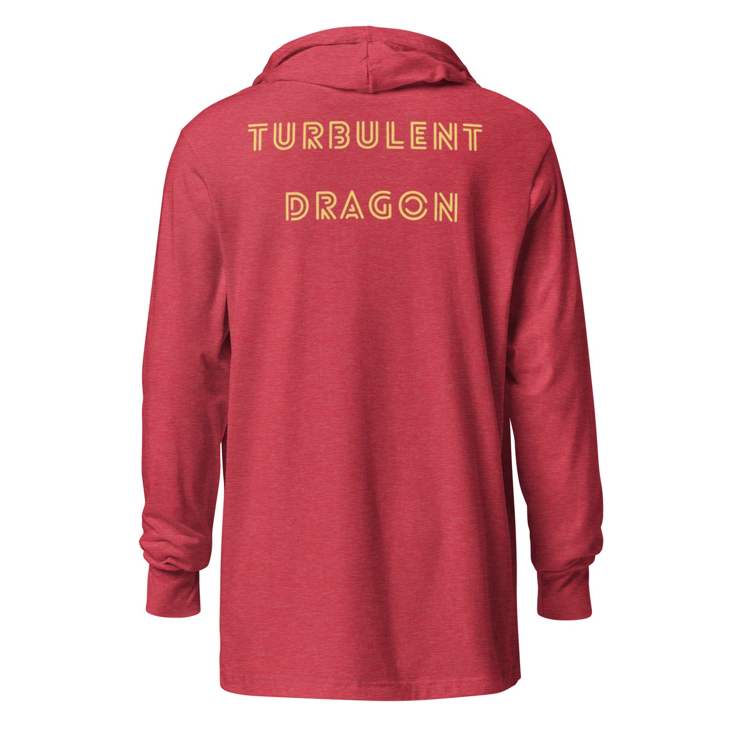 Camiseta de manga longa com capuz