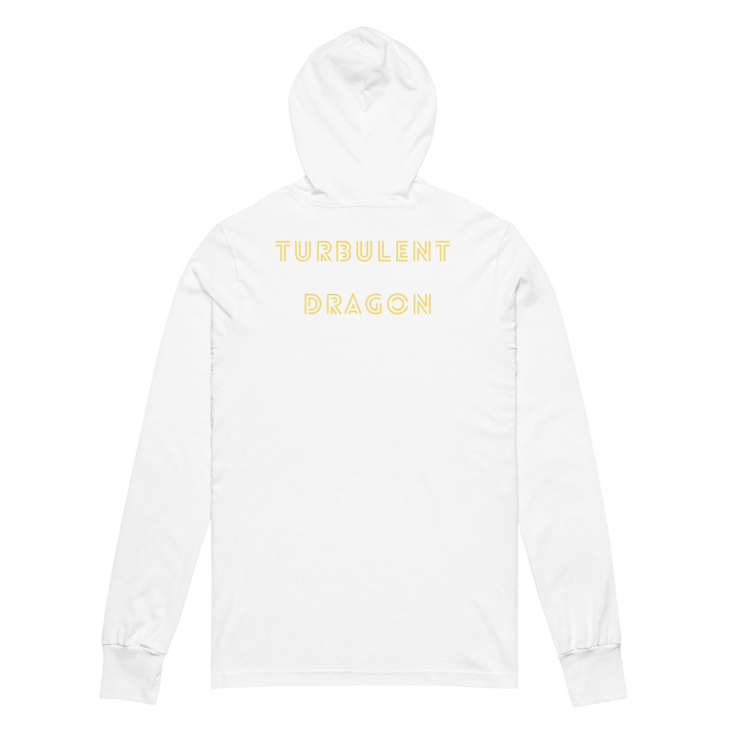 Camiseta de manga longa com capuz
