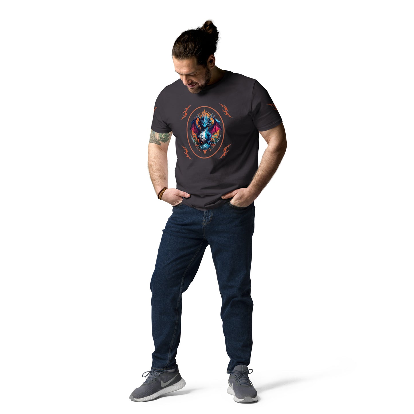 Camiseta de Algodão Orgânico Unissex