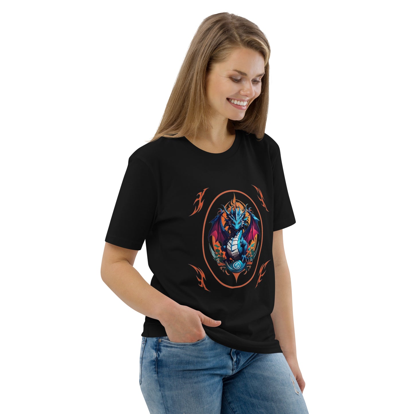 Camiseta de Algodão Orgânico Unissex