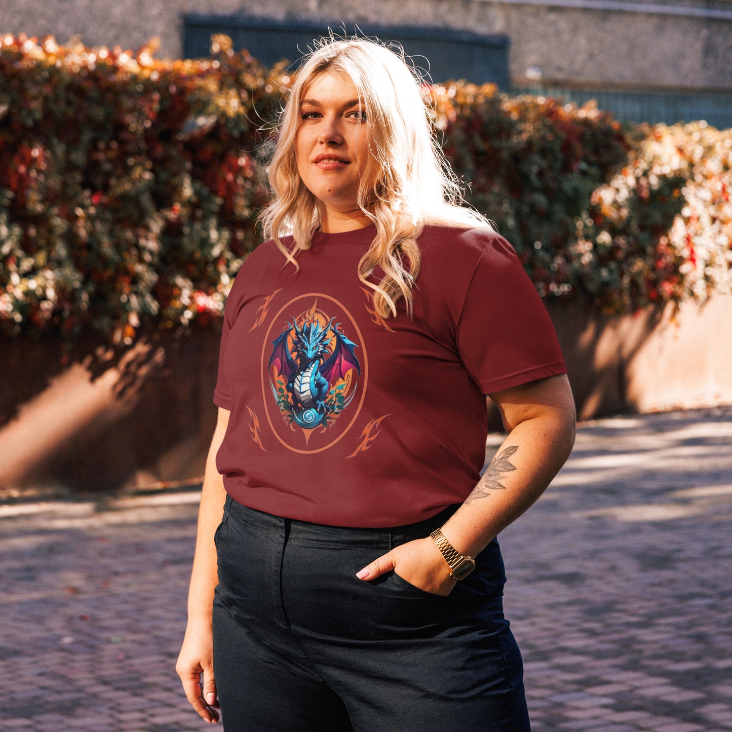 Camiseta de Algodão Orgânico Unissex