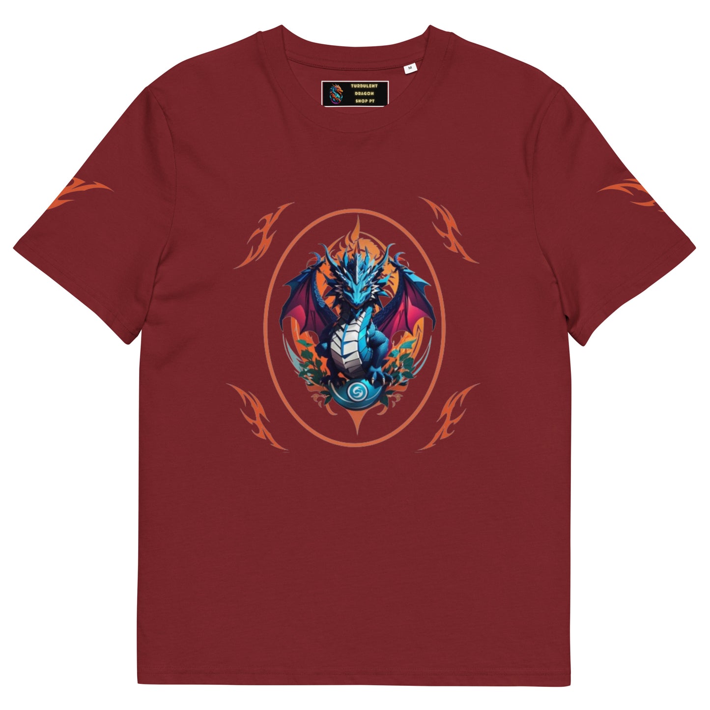 Camiseta de Algodão Orgânico Unissex