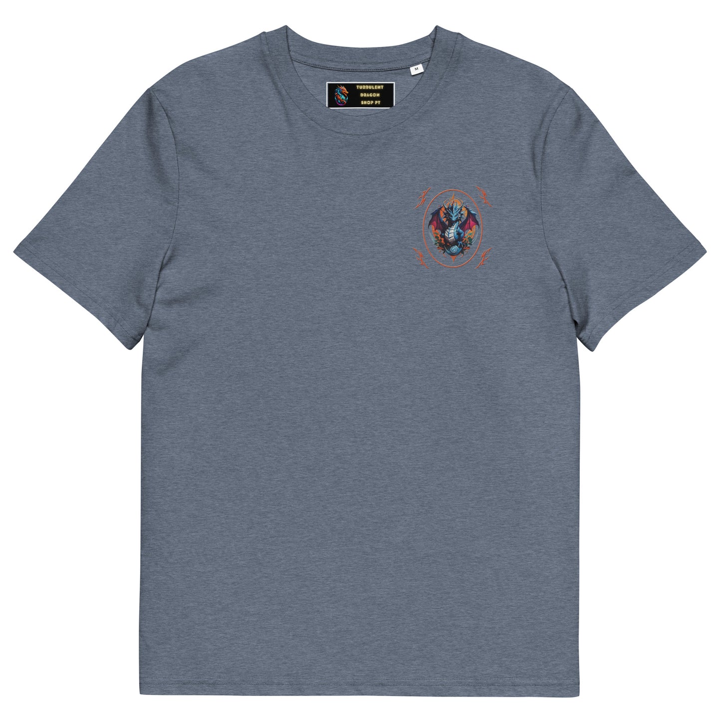 Camiseta de Algodão Orgânico Unissex