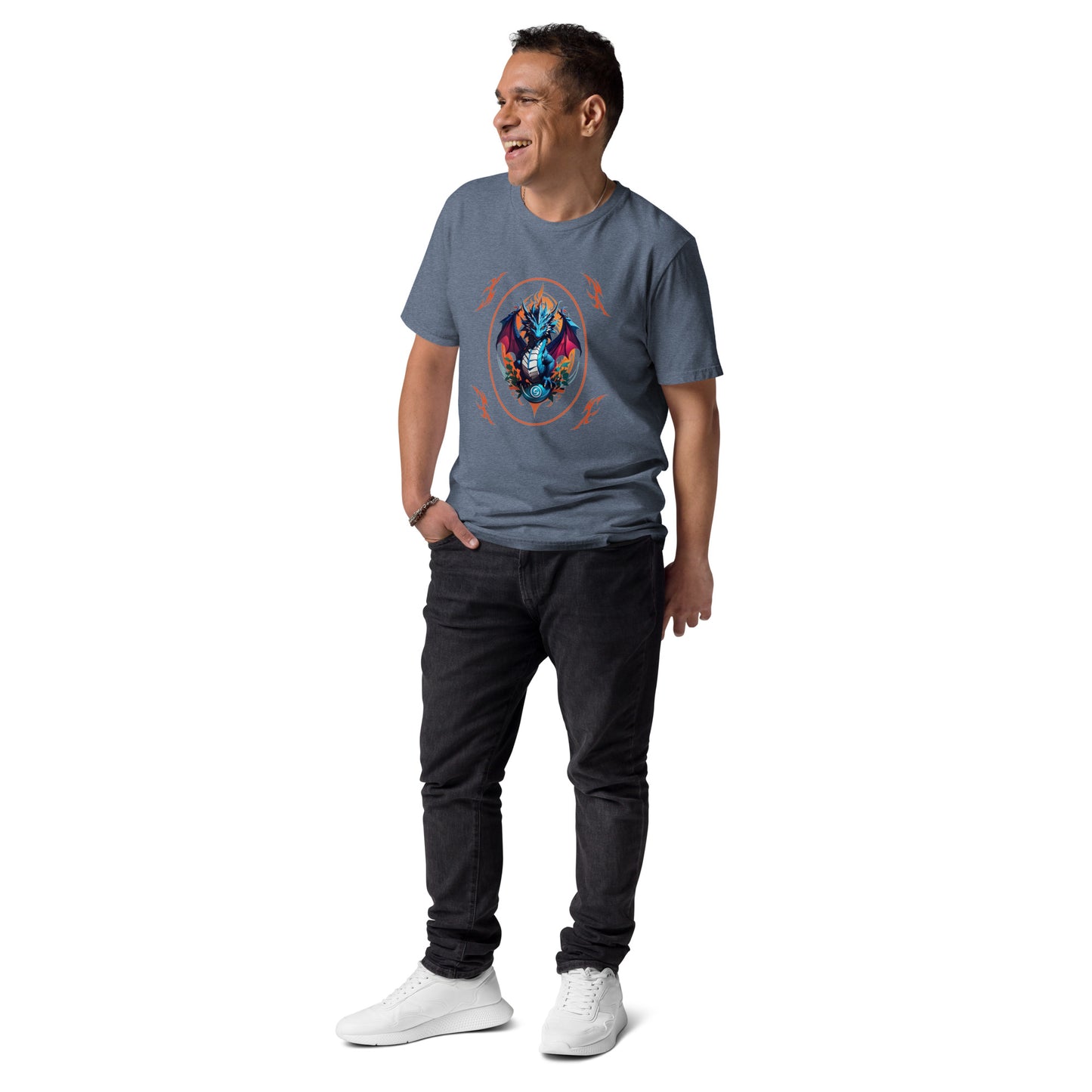 Camiseta de Algodão Orgânico Unissex