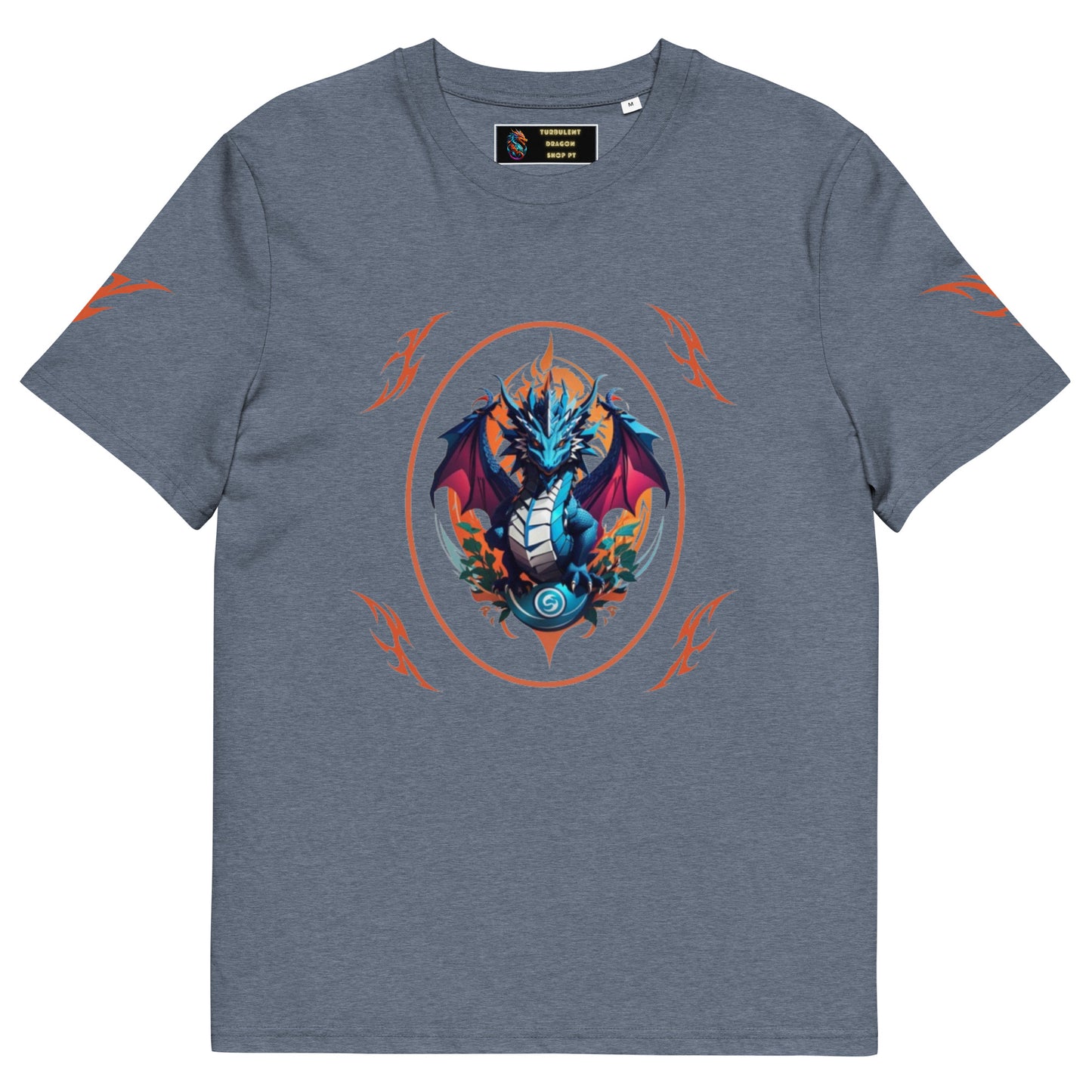 Camiseta de Algodão Orgânico Unissex