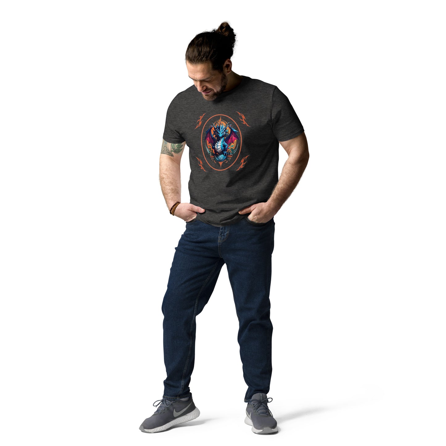 Camiseta de Algodão Orgânico Unissex
