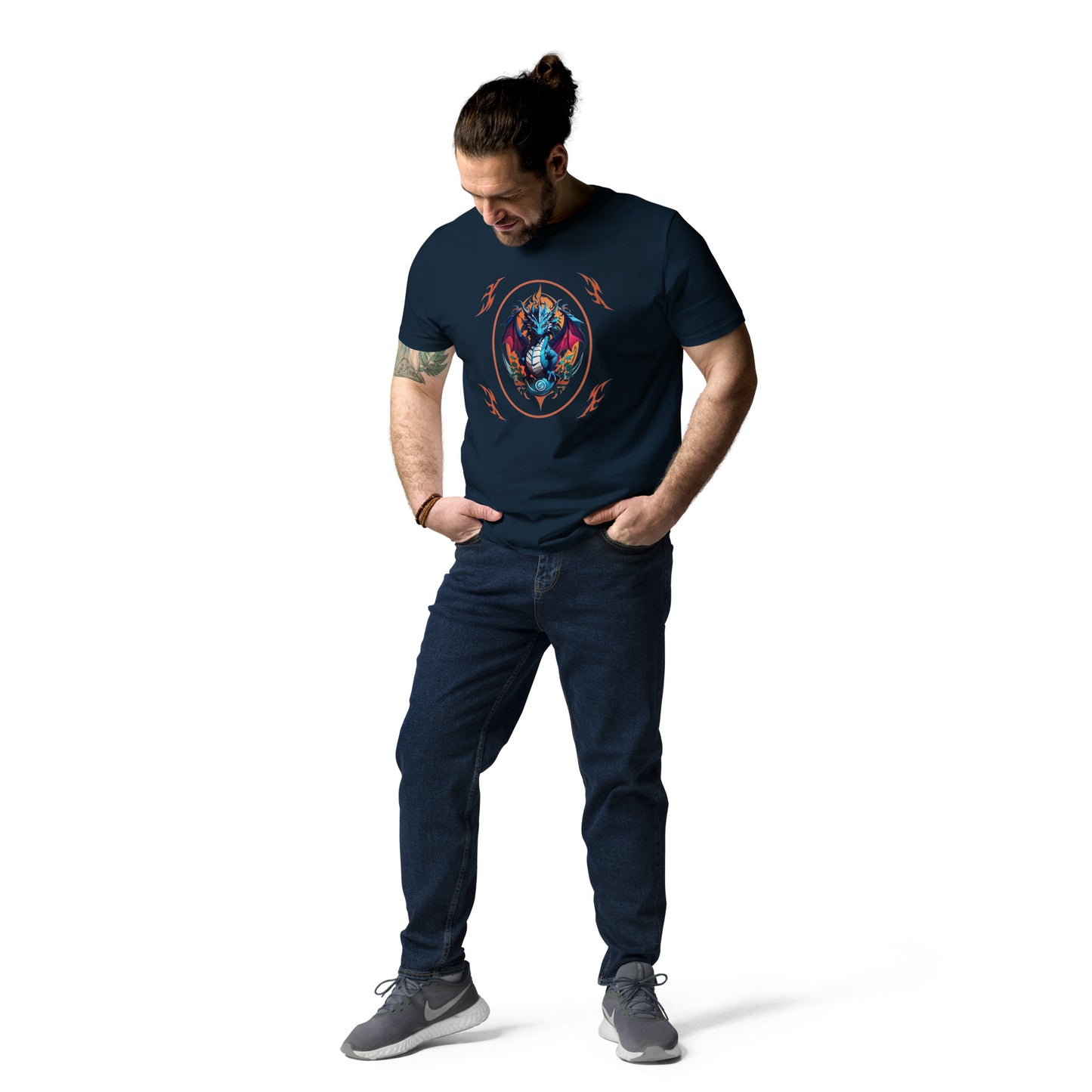 Camiseta de Algodão Orgânico Unissex