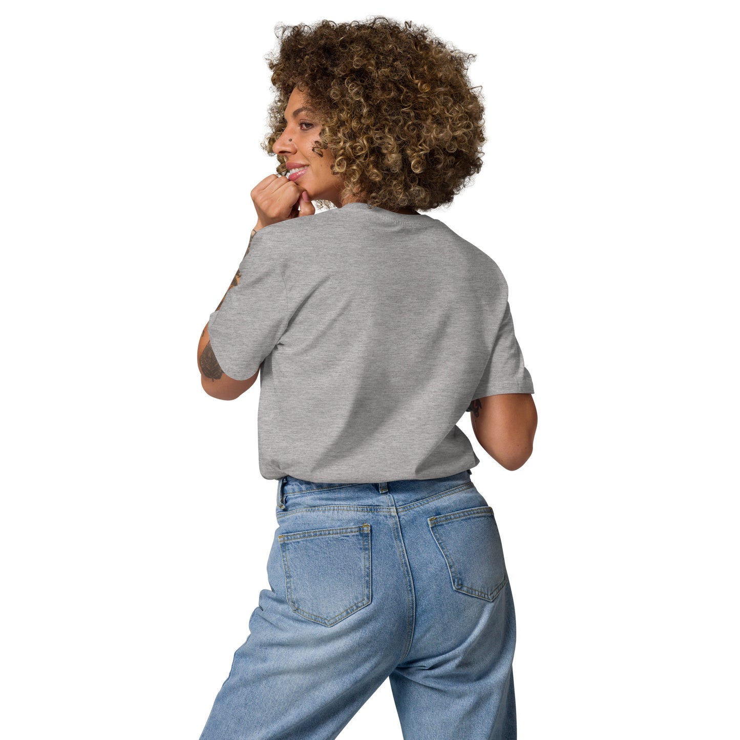 Camiseta de Algodão Orgânico Unissex