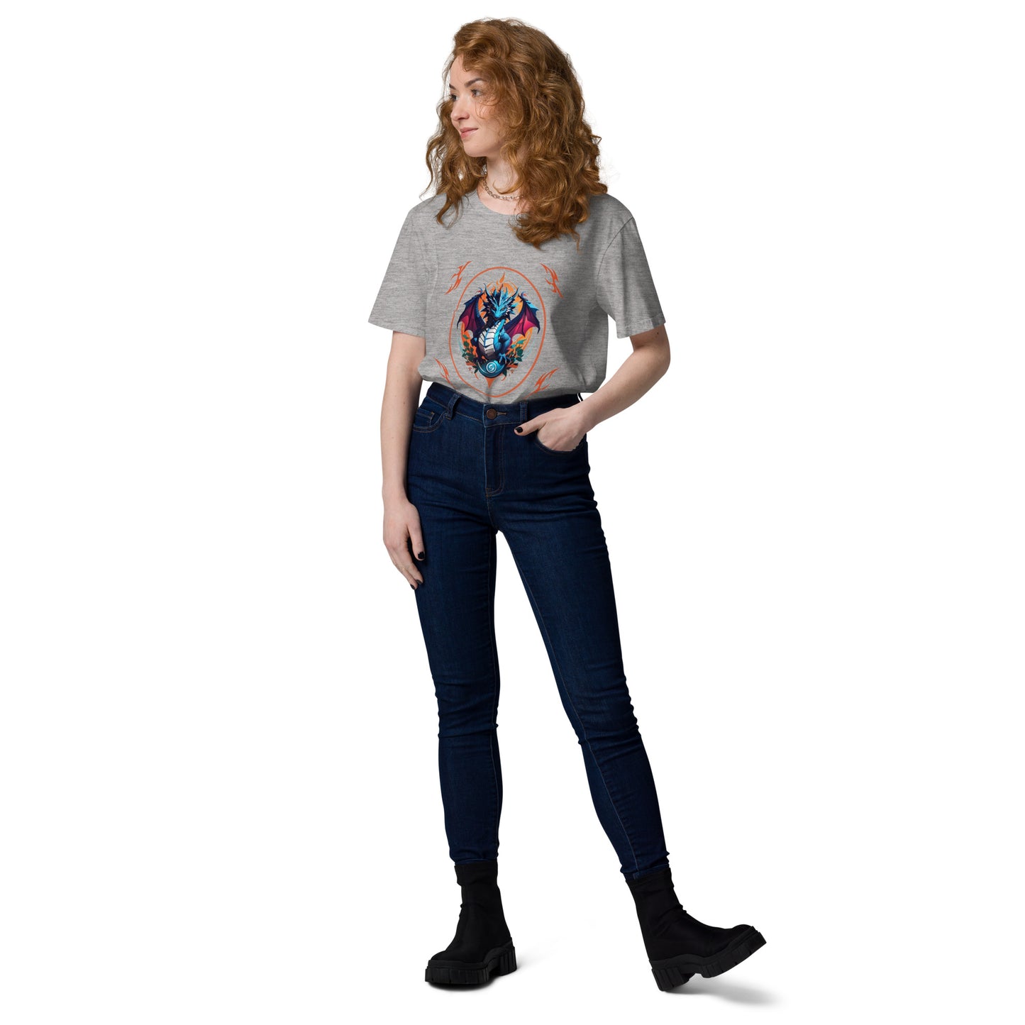 Camiseta de Algodão Orgânico Unissex