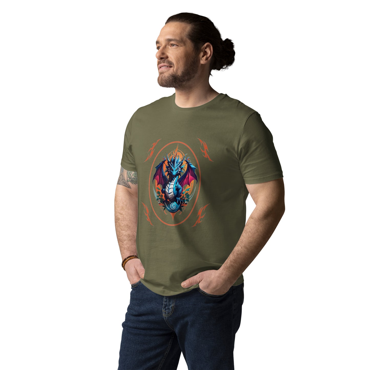 Camiseta de Algodão Orgânico Unissex