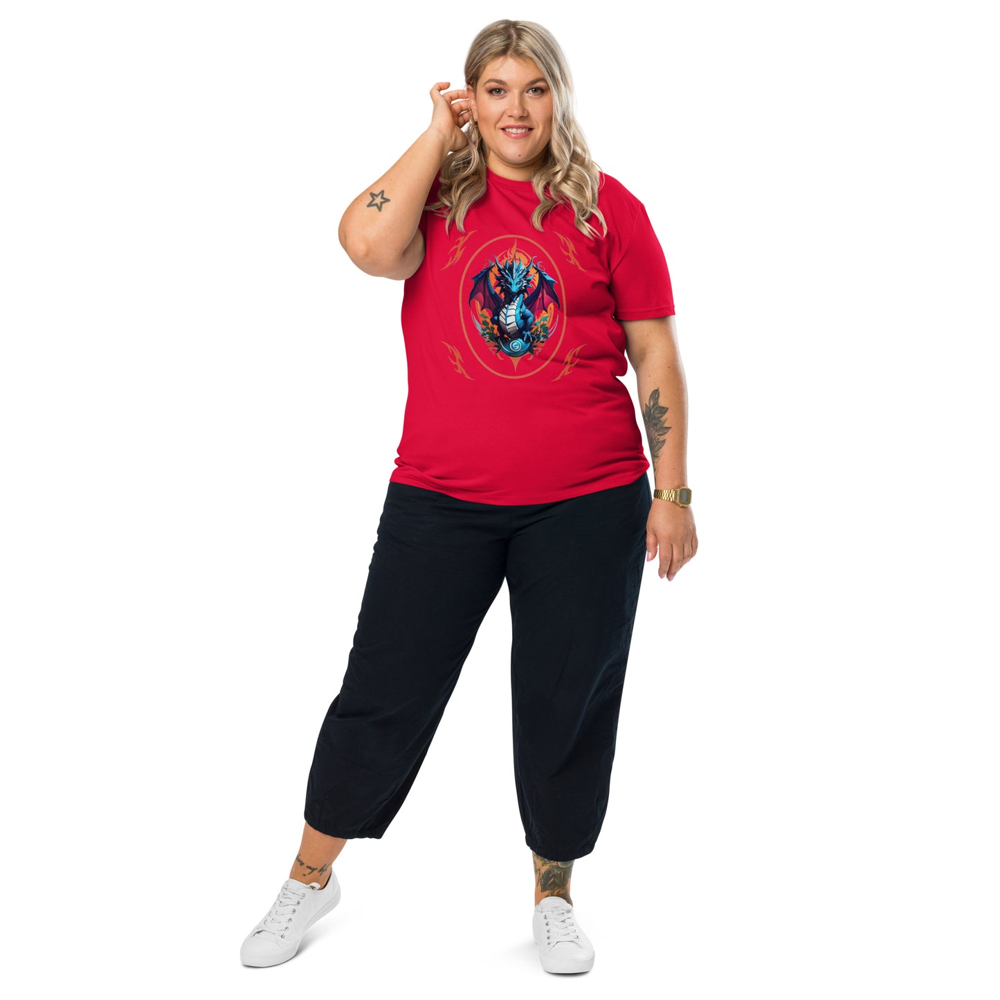 Camiseta de Algodão Orgânico Unissex
