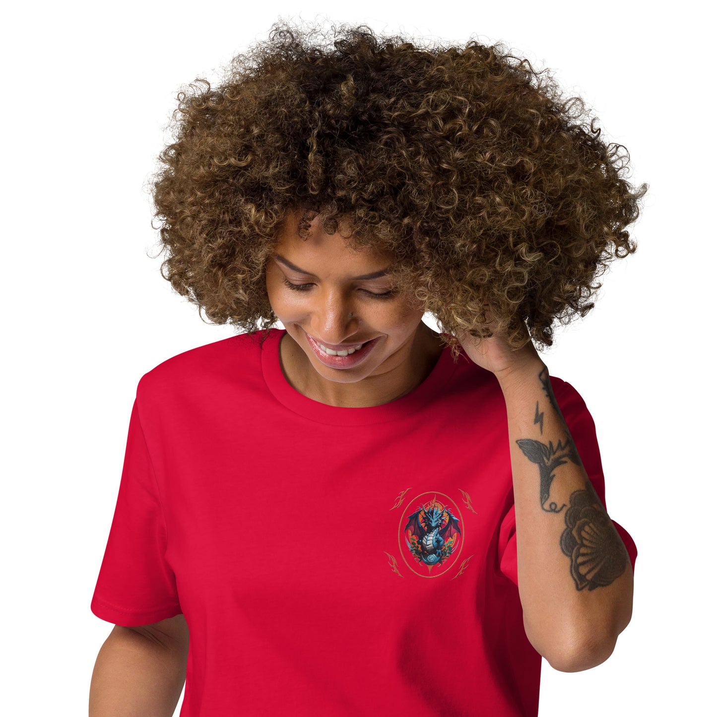 Camiseta de Algodão Orgânico Unissex