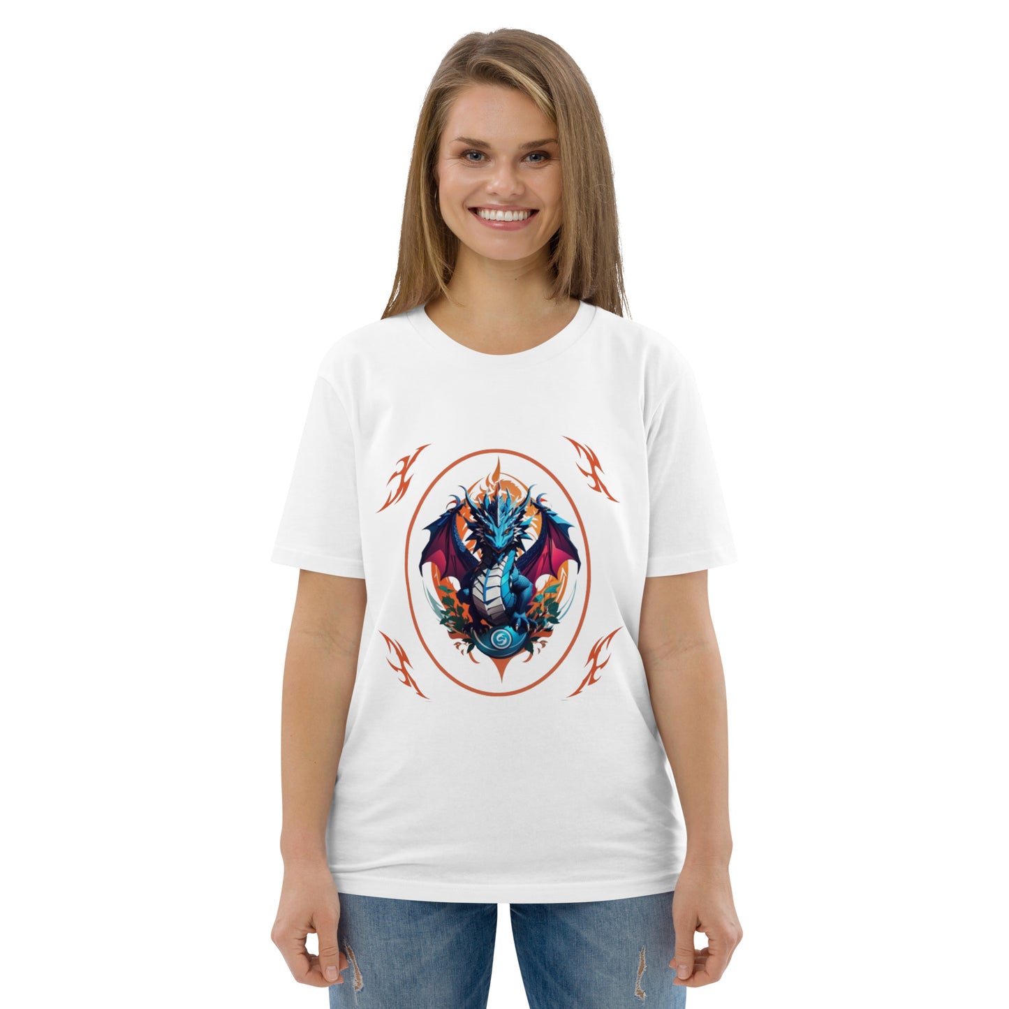 Camiseta de Algodão Orgânico Unissex
