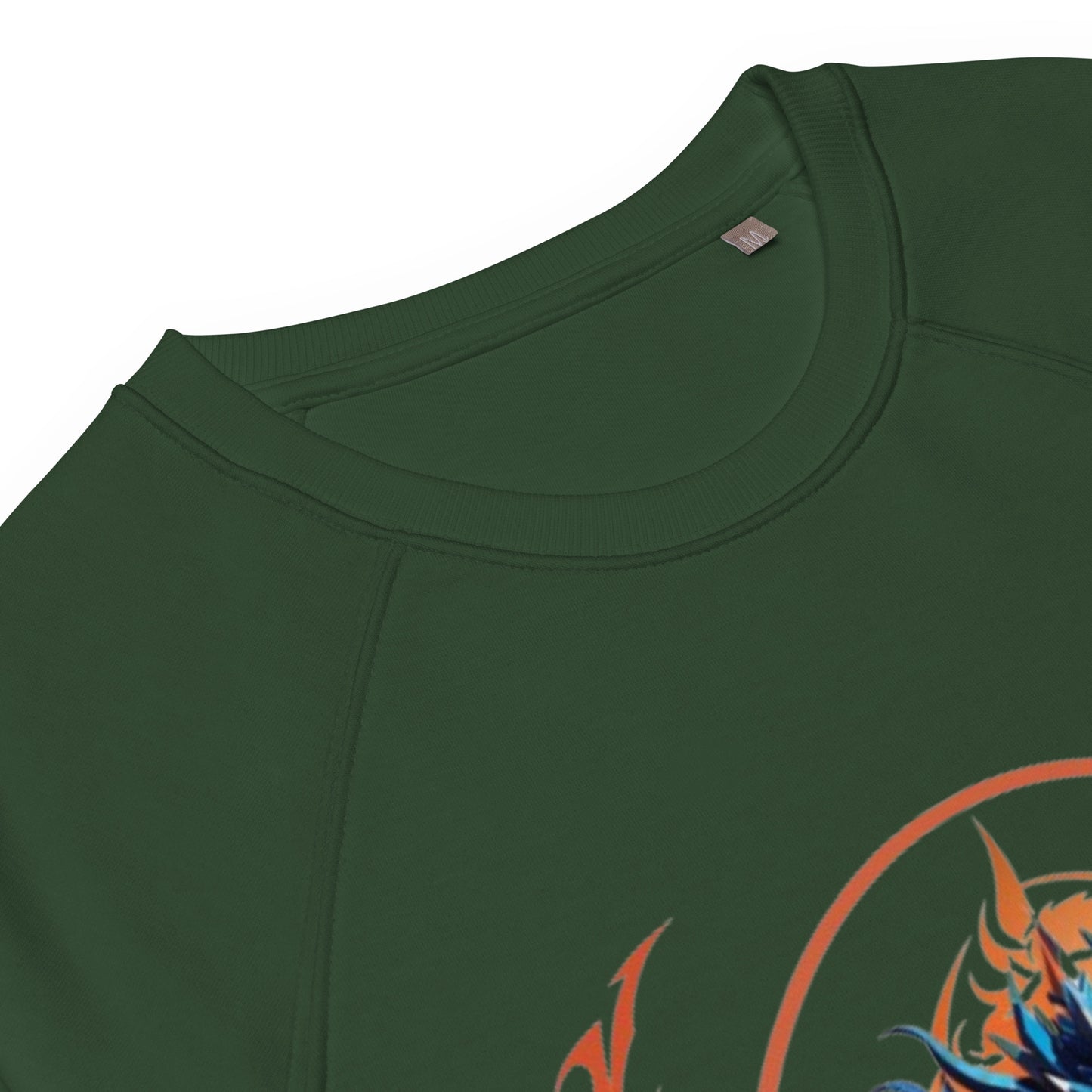 Moletom de algodão orgânico unissex