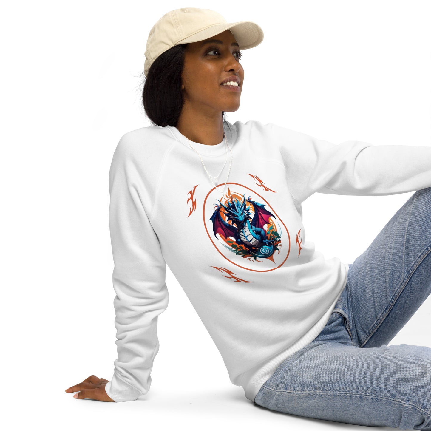 Moletom de algodão orgânico unissex