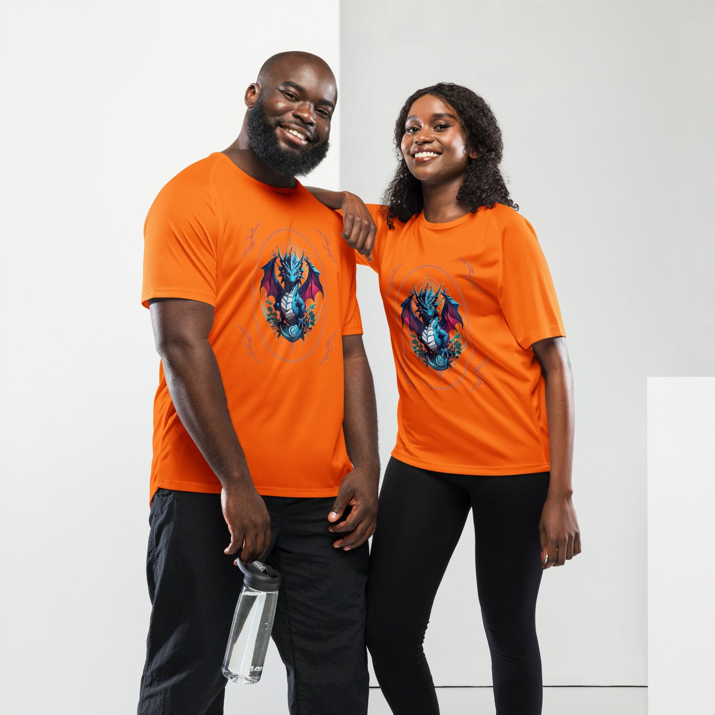Camiseta esportiva unissex